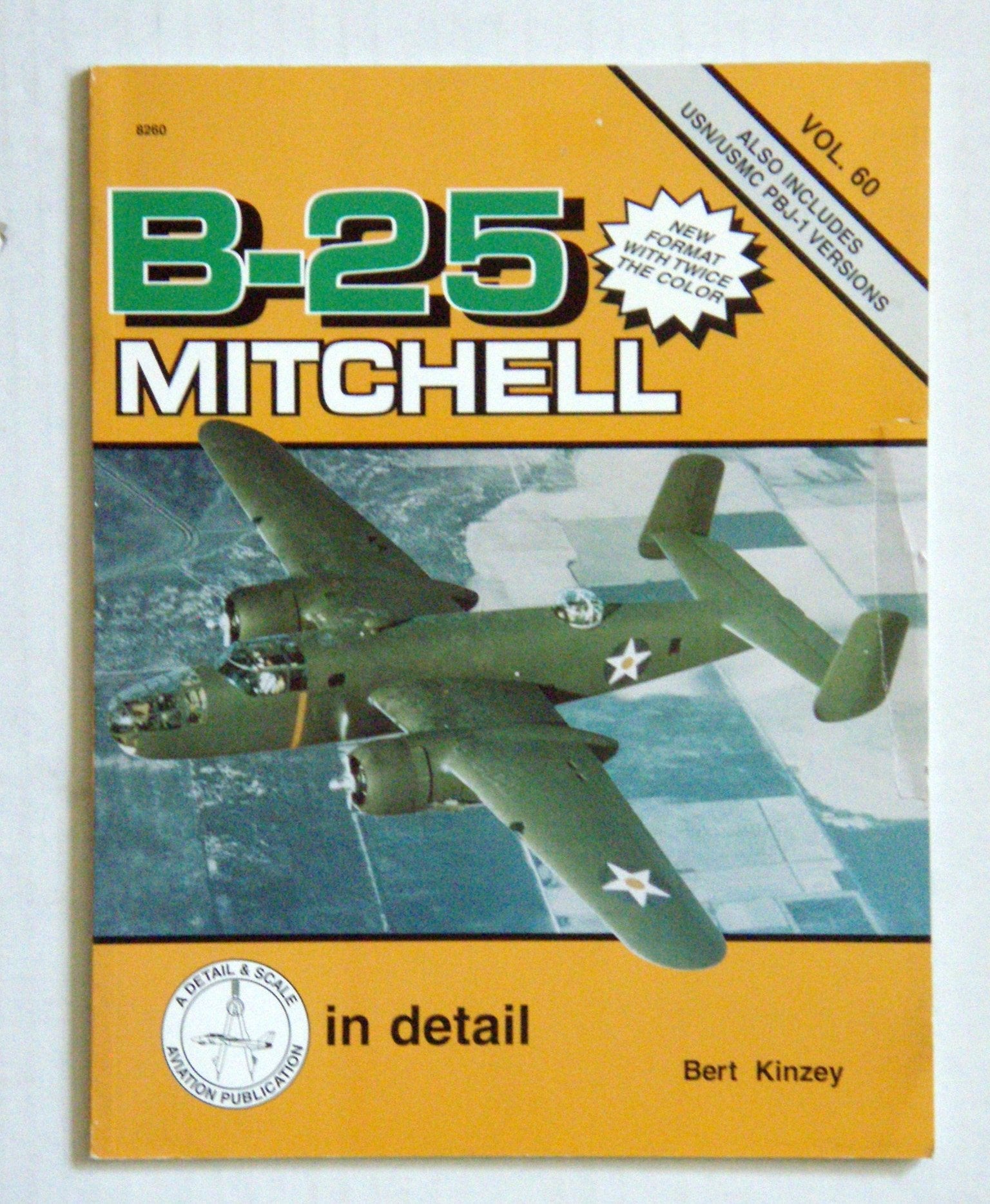 B-25 Mitchell in detail & scale - D&S Vol. 60 used book depot