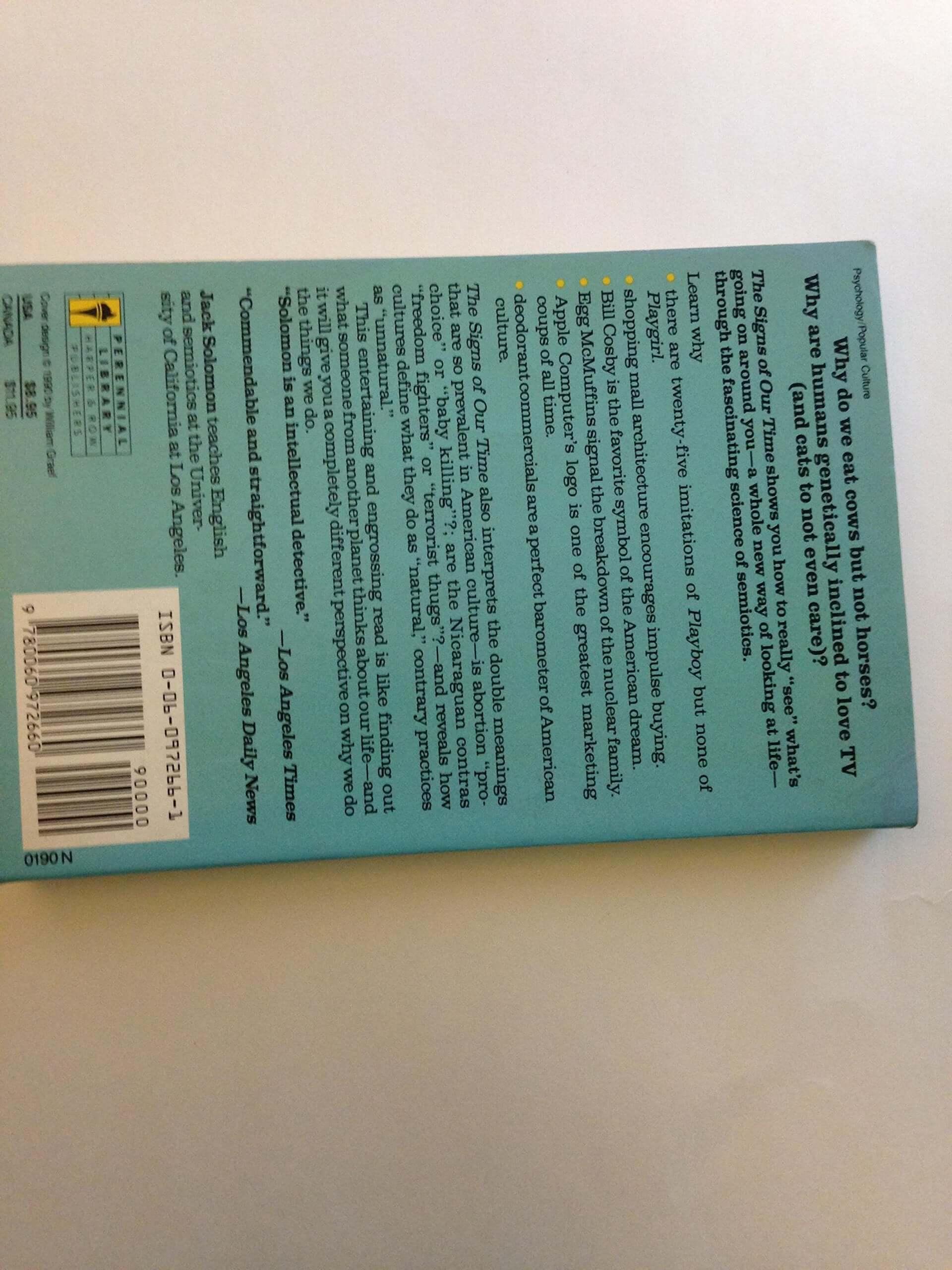 The Signs of Our Time: The Secret Meanings of Everyday Life used book depot