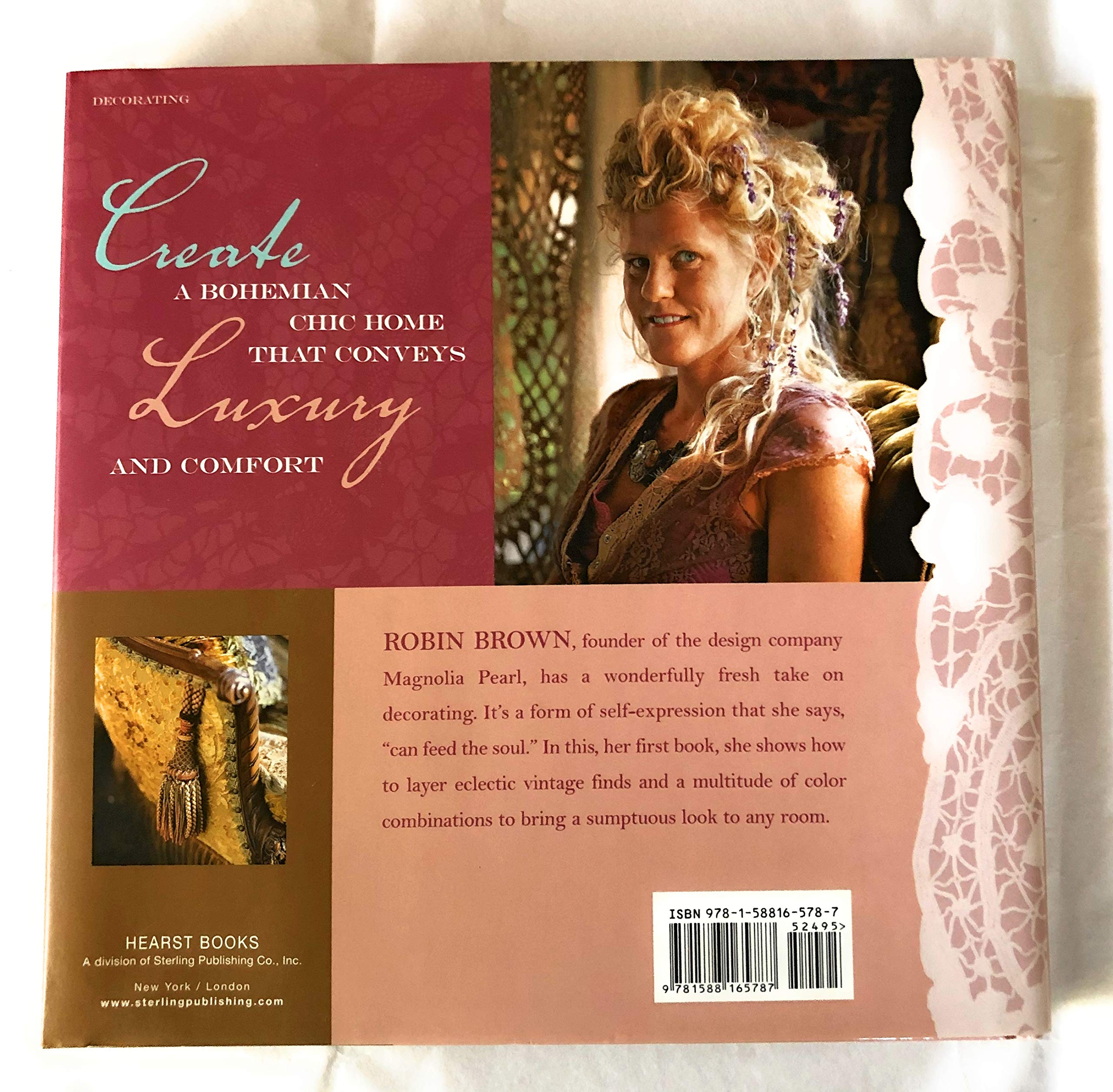 Country Living A Bit of Velvet & a Dash of Lace: The Fabulous Interiors of Magnolia Pearl used book depot