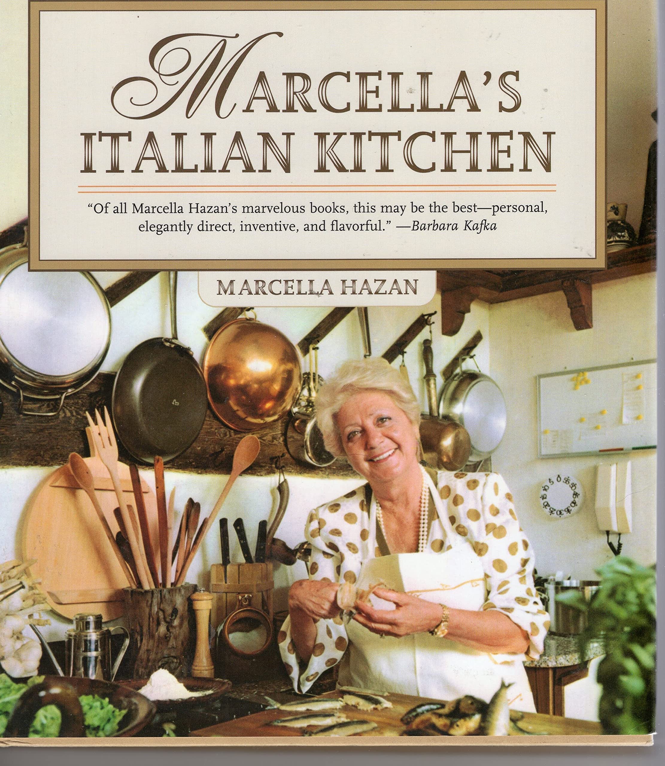 Marcella's Italian Kitchen (2006 Hardcover) used book depot