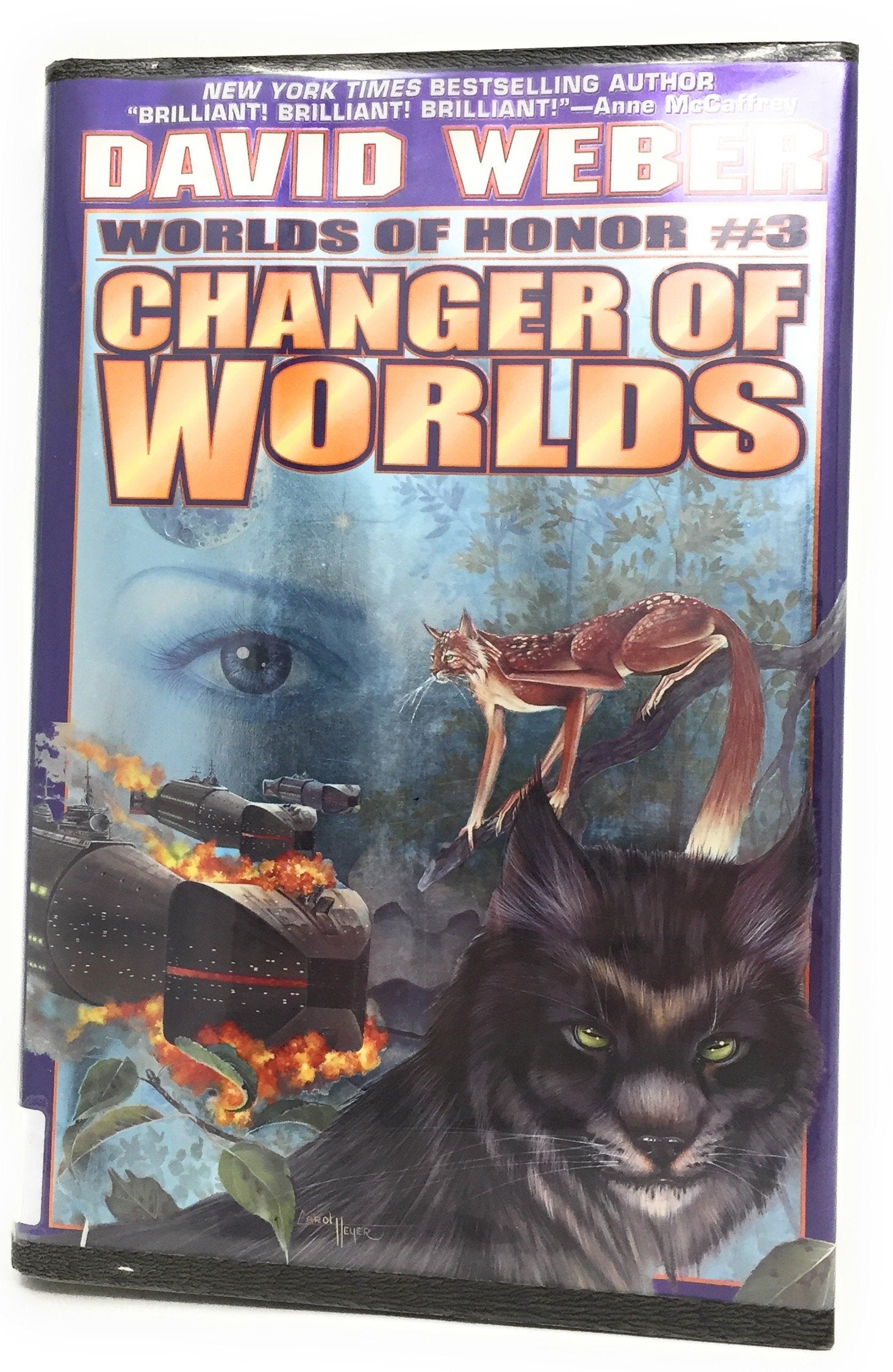 Changer of Worlds (Worlds of Honor #3) used book depot