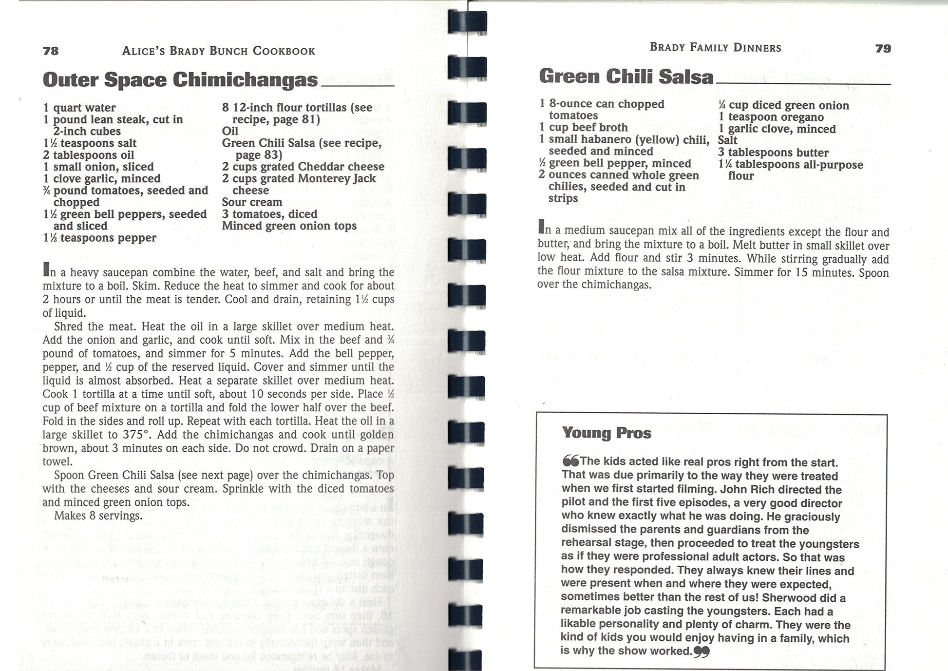 Alice's Brady Bunch CookDavis, Ann B. (1994) Spiral-bound used book depot