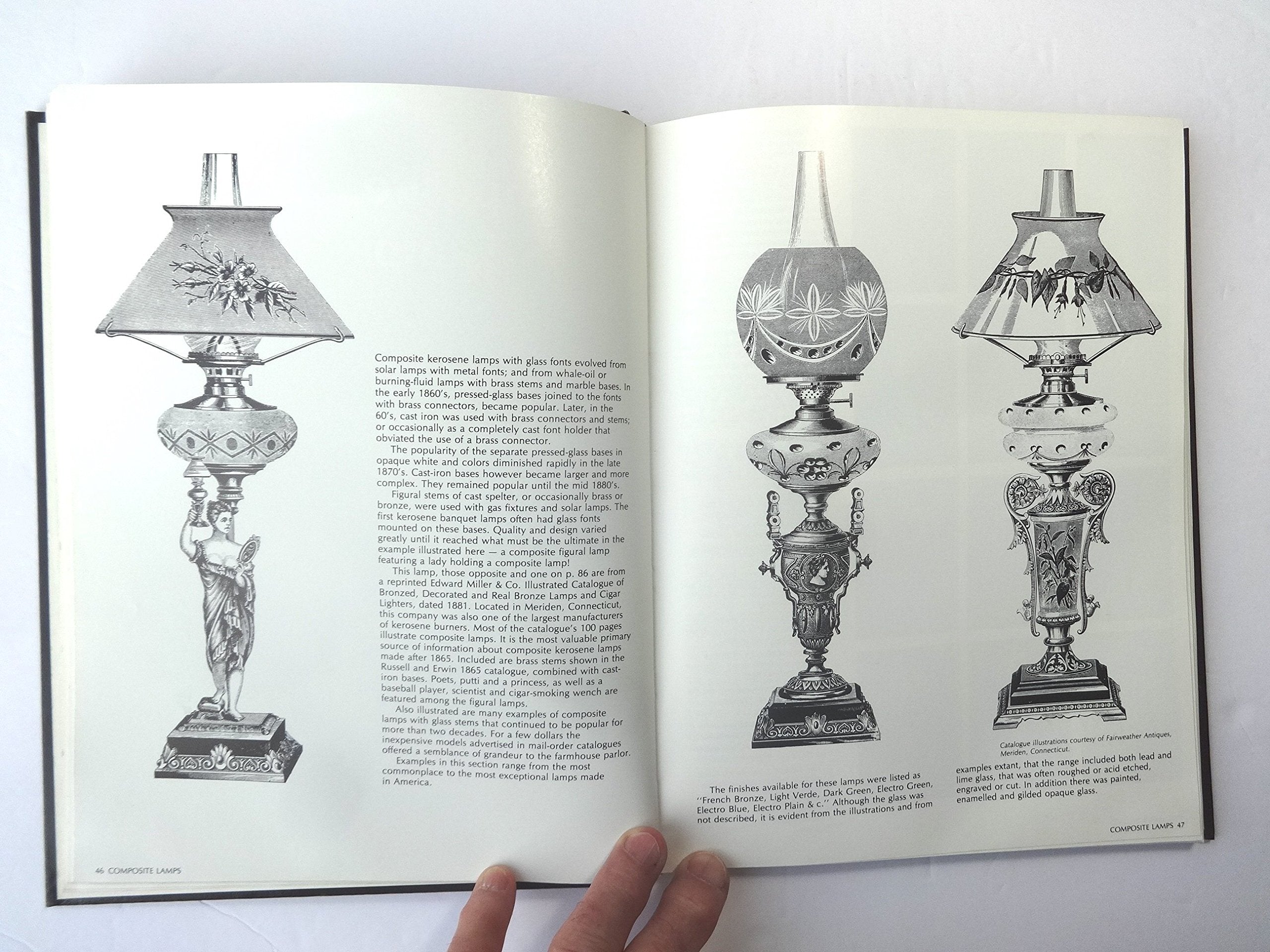 Oil Lamps II: Glass Kerosene Lamps used book depot