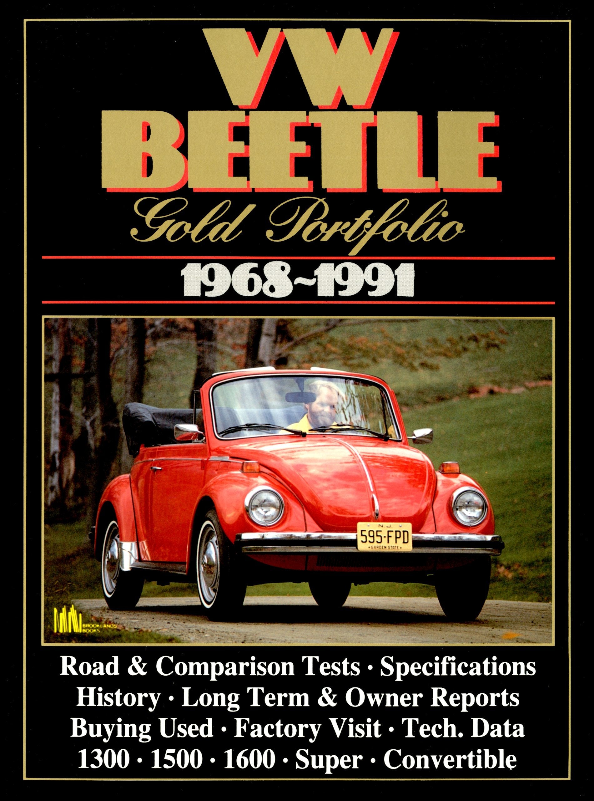 VW Beetle Gold Portfolio 1968-1991 used book depot