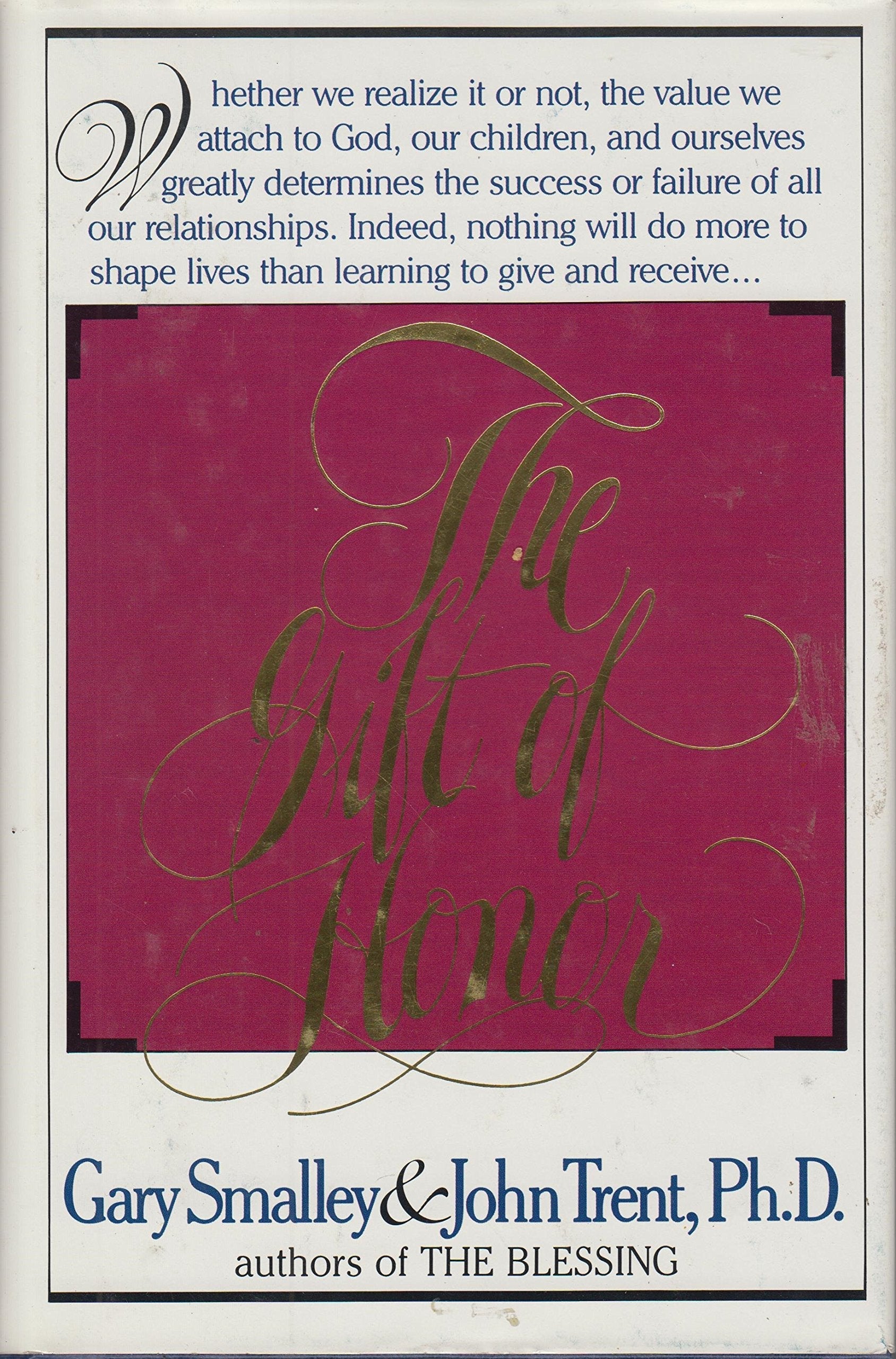 The Gift of Honor used book depot