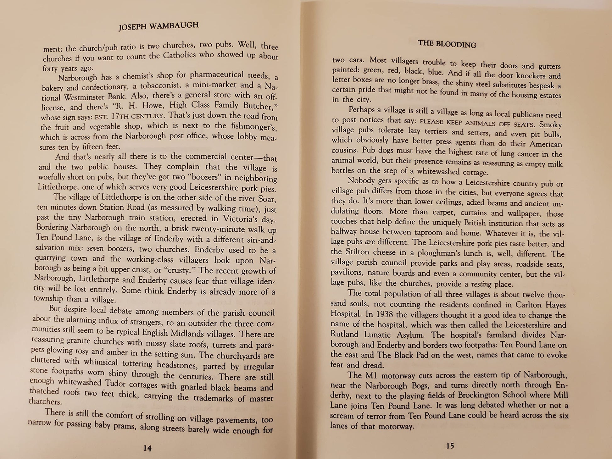 The Blooding used book depot