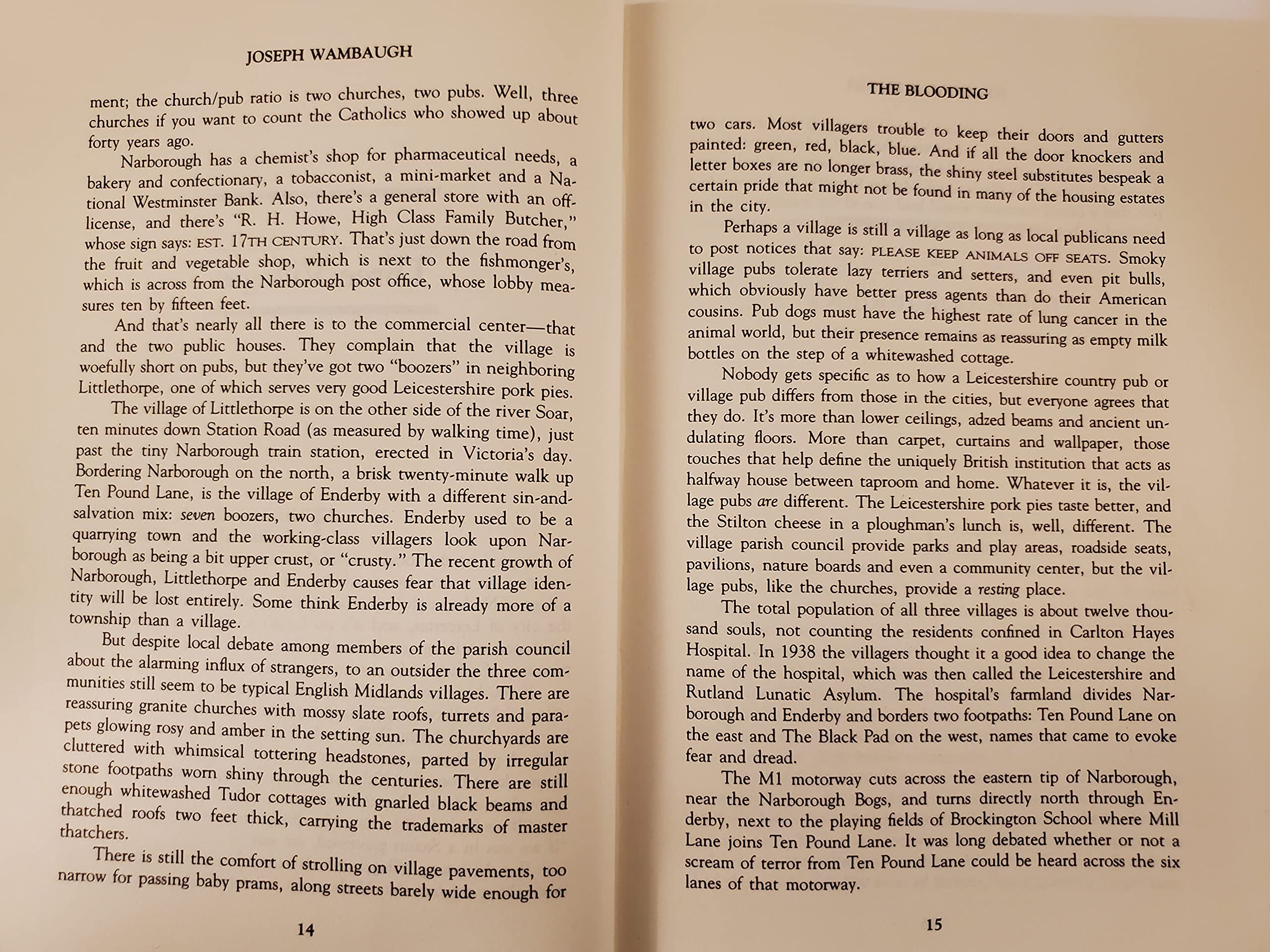 The Blooding used book depot