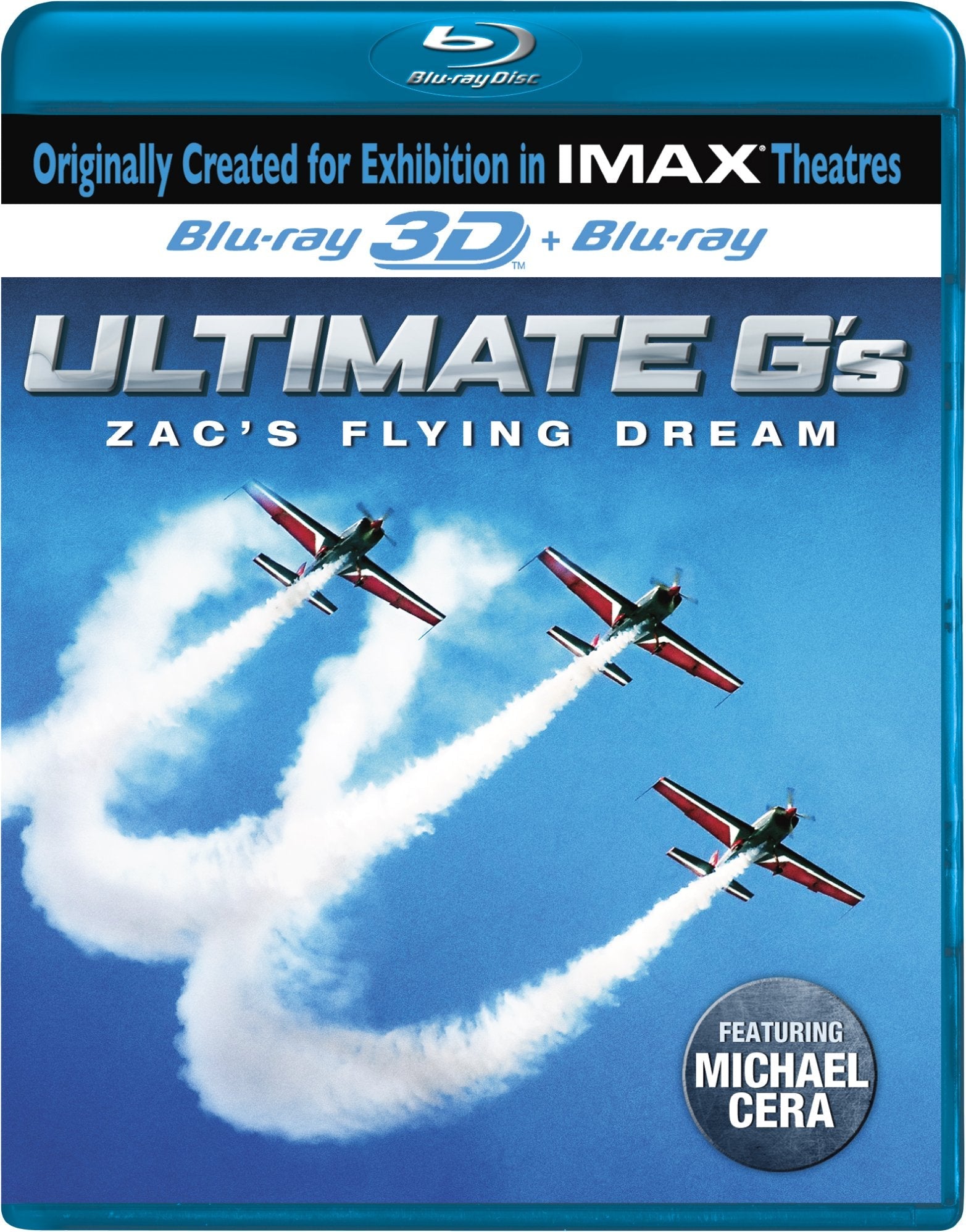 IMAX: Ultimate G's - Zac's Flying Dream (Blu-ray 3D/Blu-ray Combo) used book depot