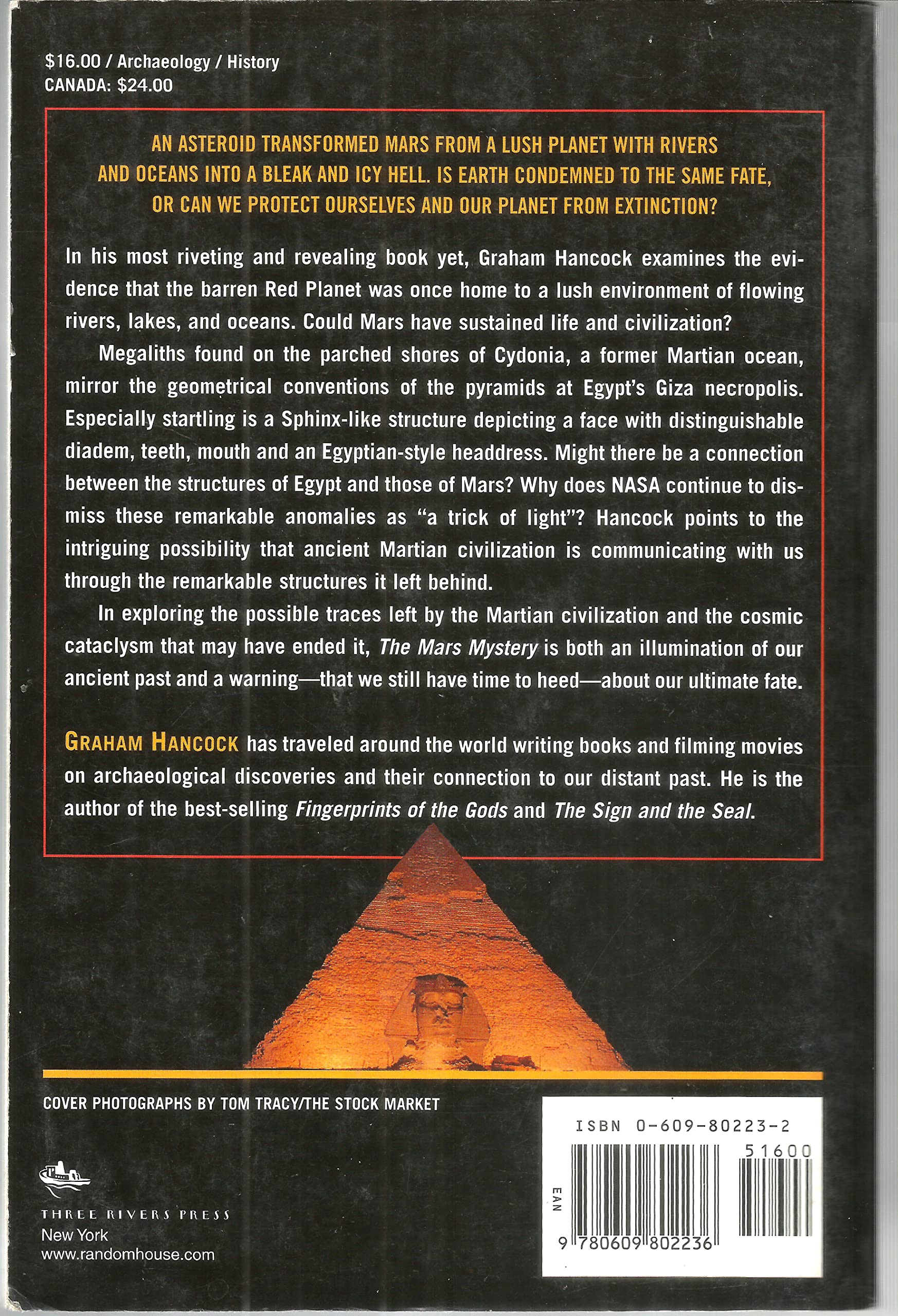 The Mars Mystery: The Secret Connection Between Earth and the Red Planet used book depot