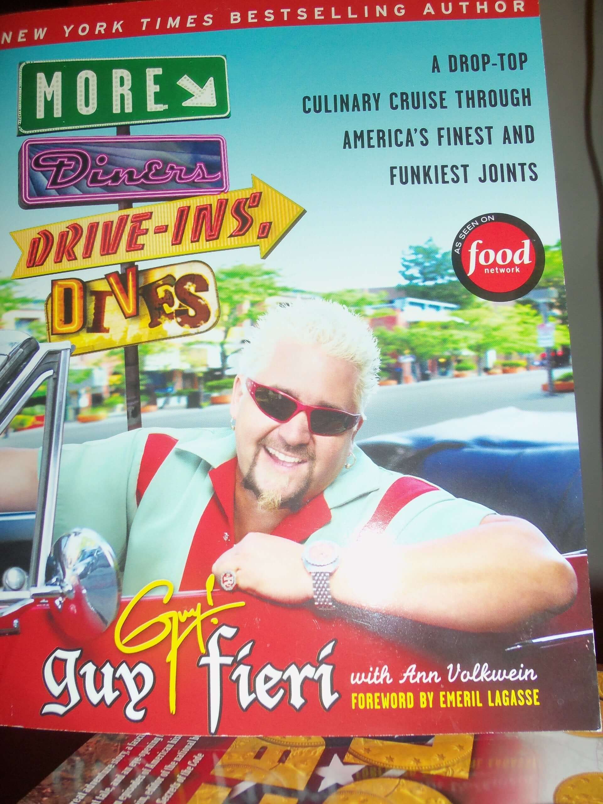 More Diners, Drive-ins and Dives: A Drop-Top Culinary Cruise Through America's Finest and Funkiest Joints used book depot
