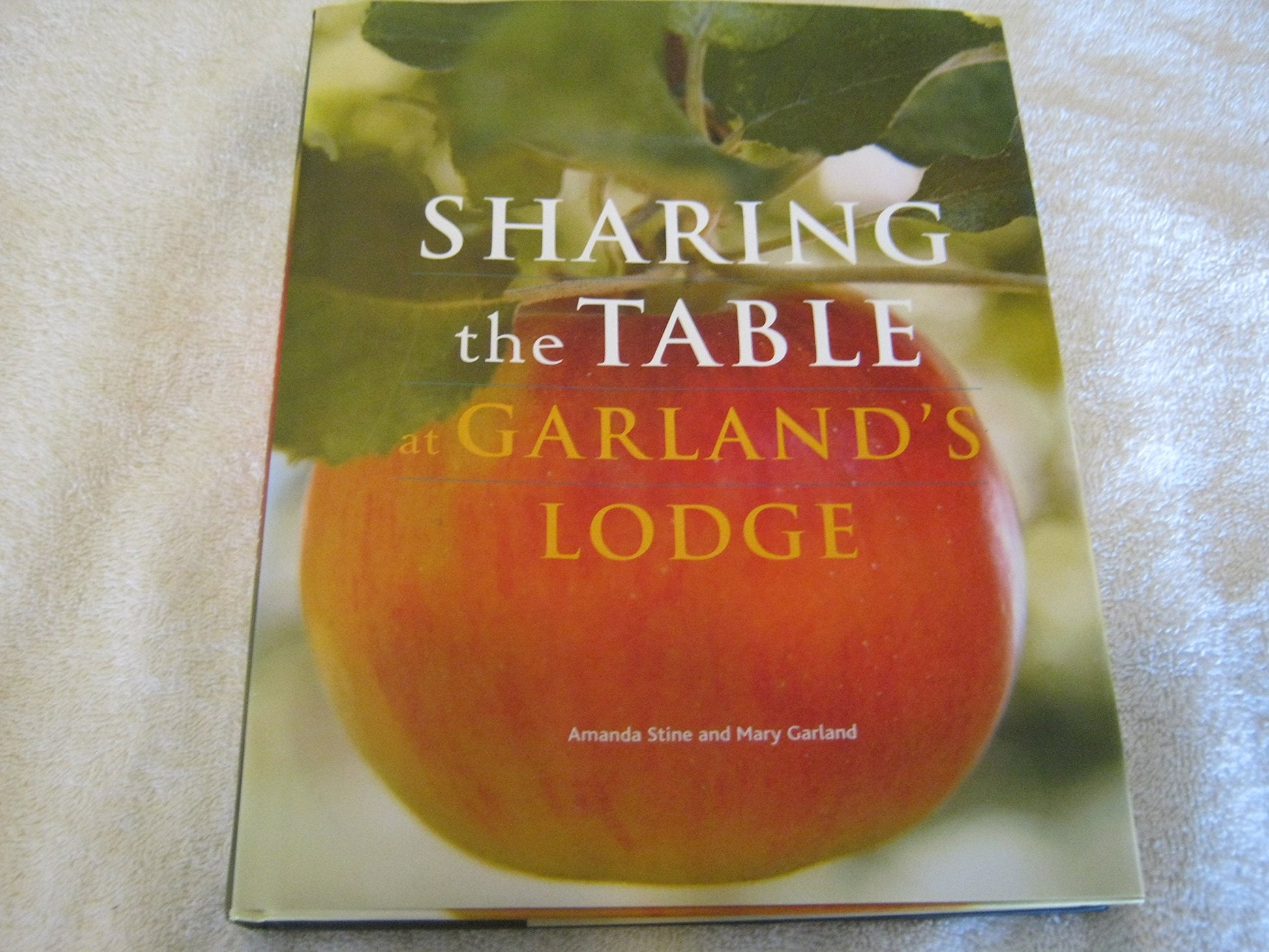 Sharing the Table at Garland's Lodge used book depot