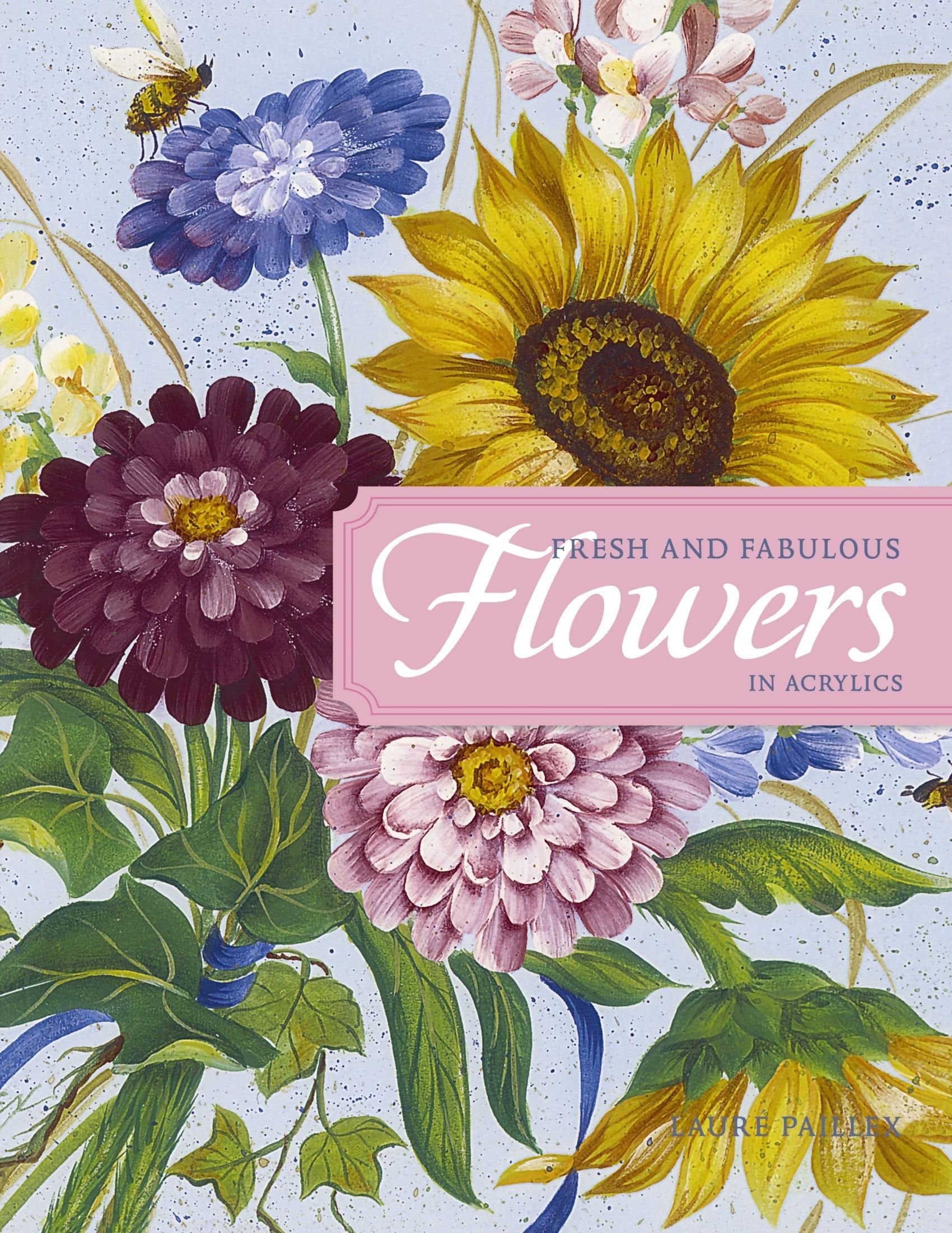 Fresh and Fabulous Flowers in Acrylics used book depot