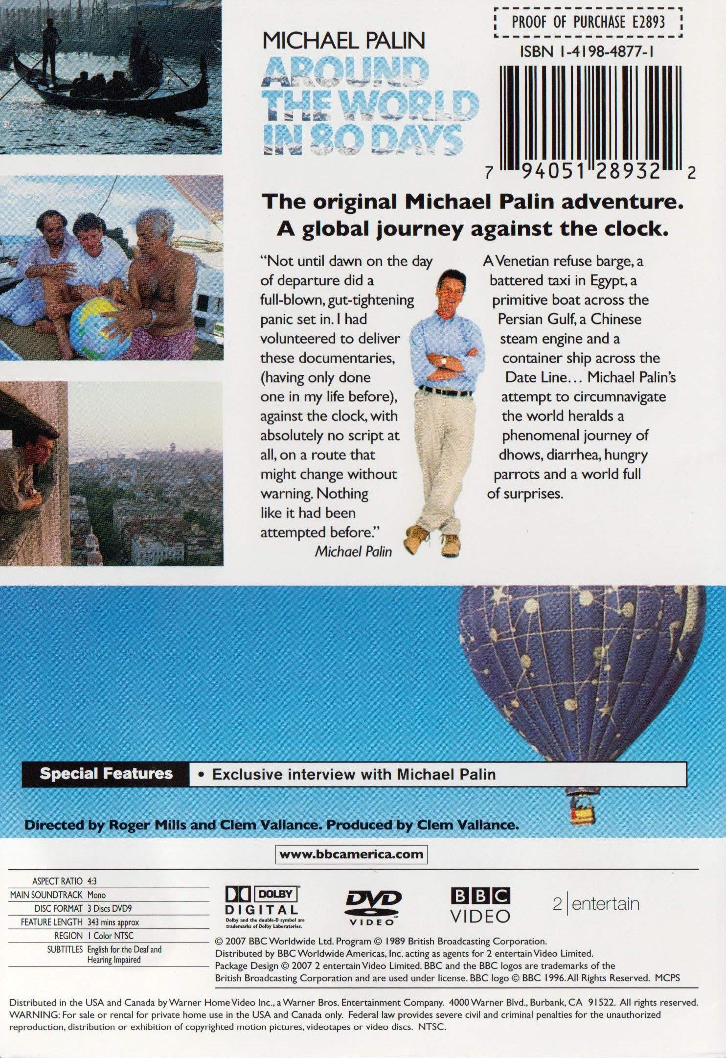 Michael Palin's Around the World in 80 Days used book depot