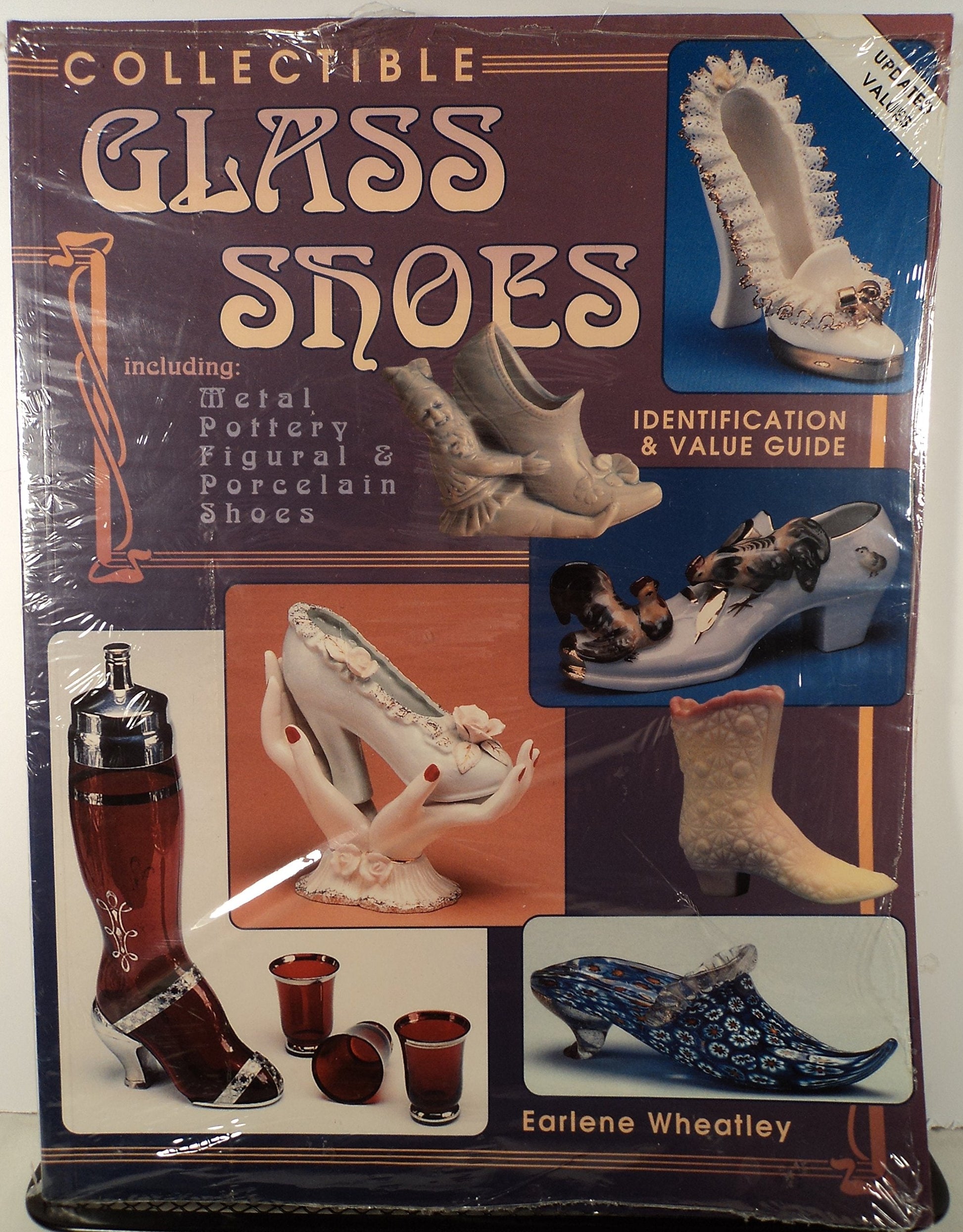 Collectible Glass Shoes: Including Metal, Pottery, Figural & Porcelain Shoes used book depot