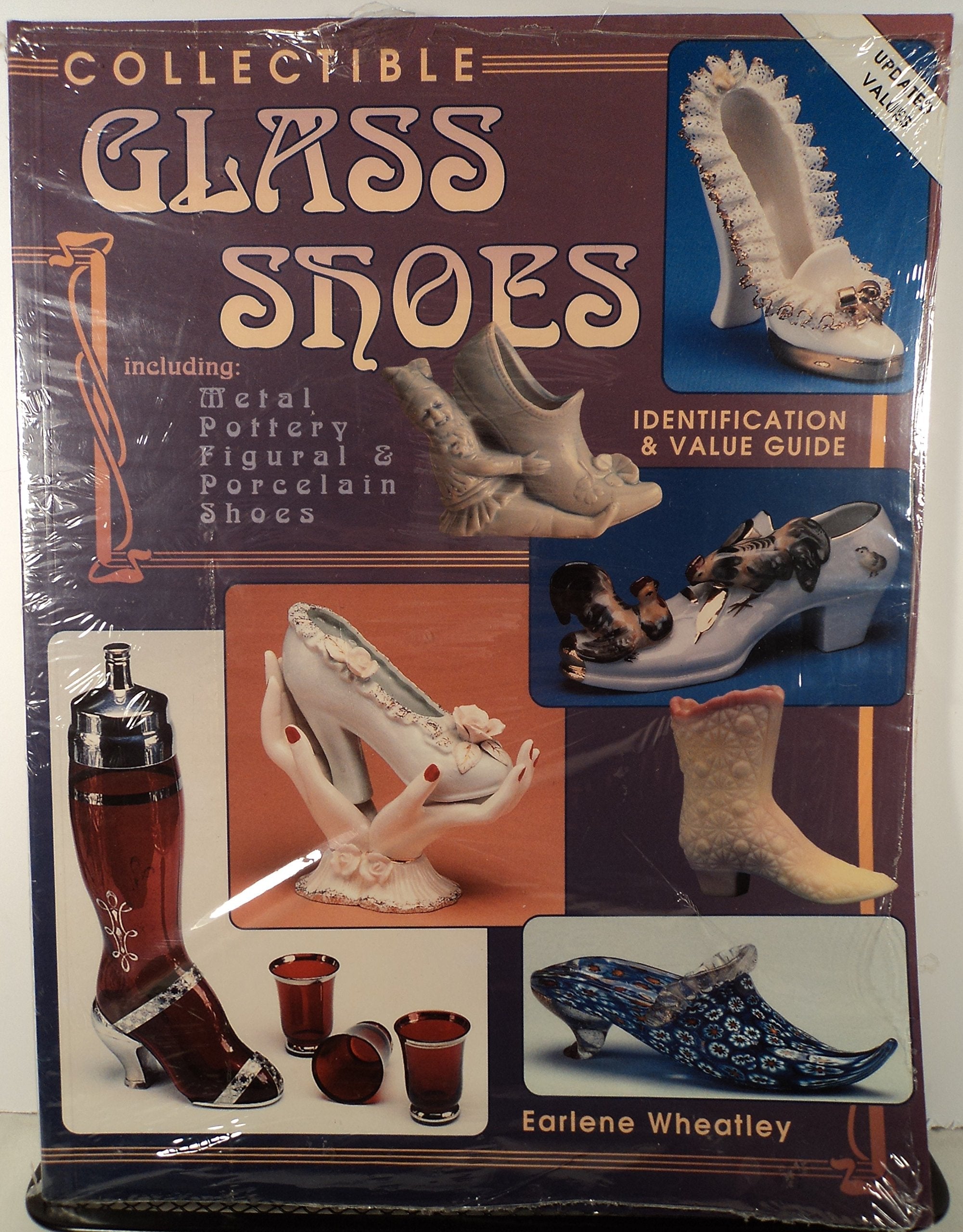 Collectible Glass Shoes: Including Metal, Pottery, Figural & Porcelain Shoes used book depot
