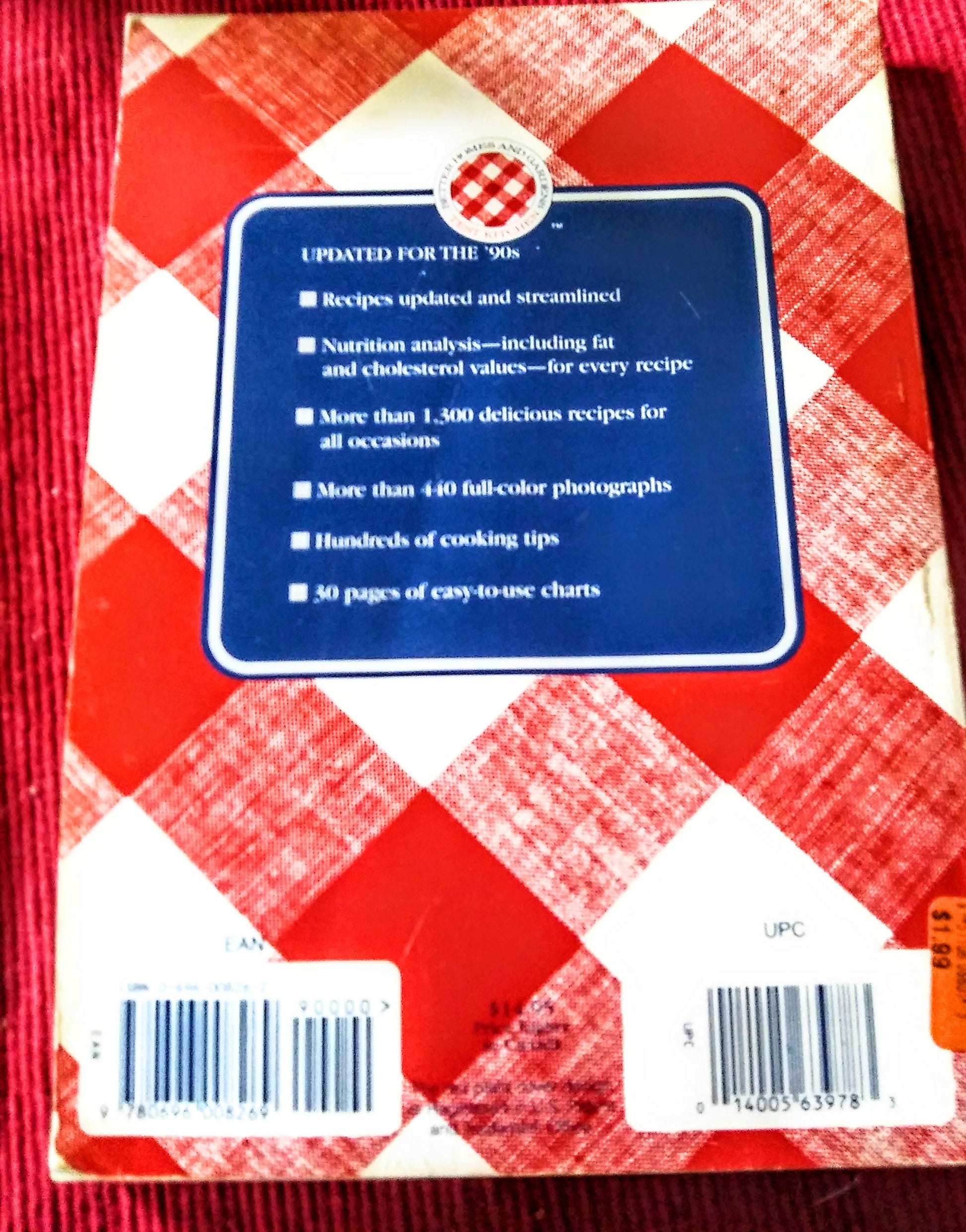 Better Homes and Gardens New Cook Book used book depot