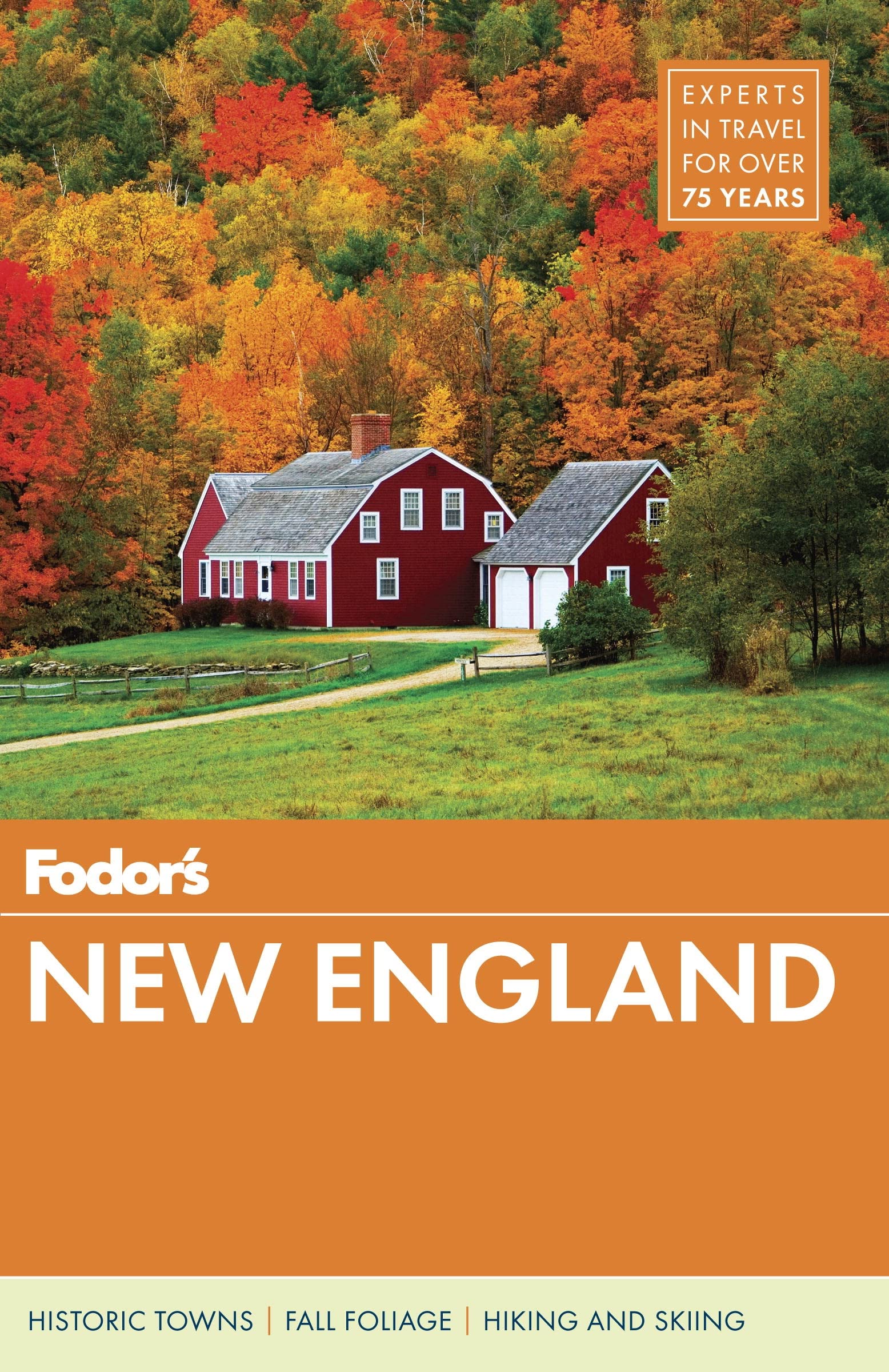 Fodor's New England: with the Best Fall Foliage Drives & Scenic Road Trips (Full-color Travel Guide) used book depot