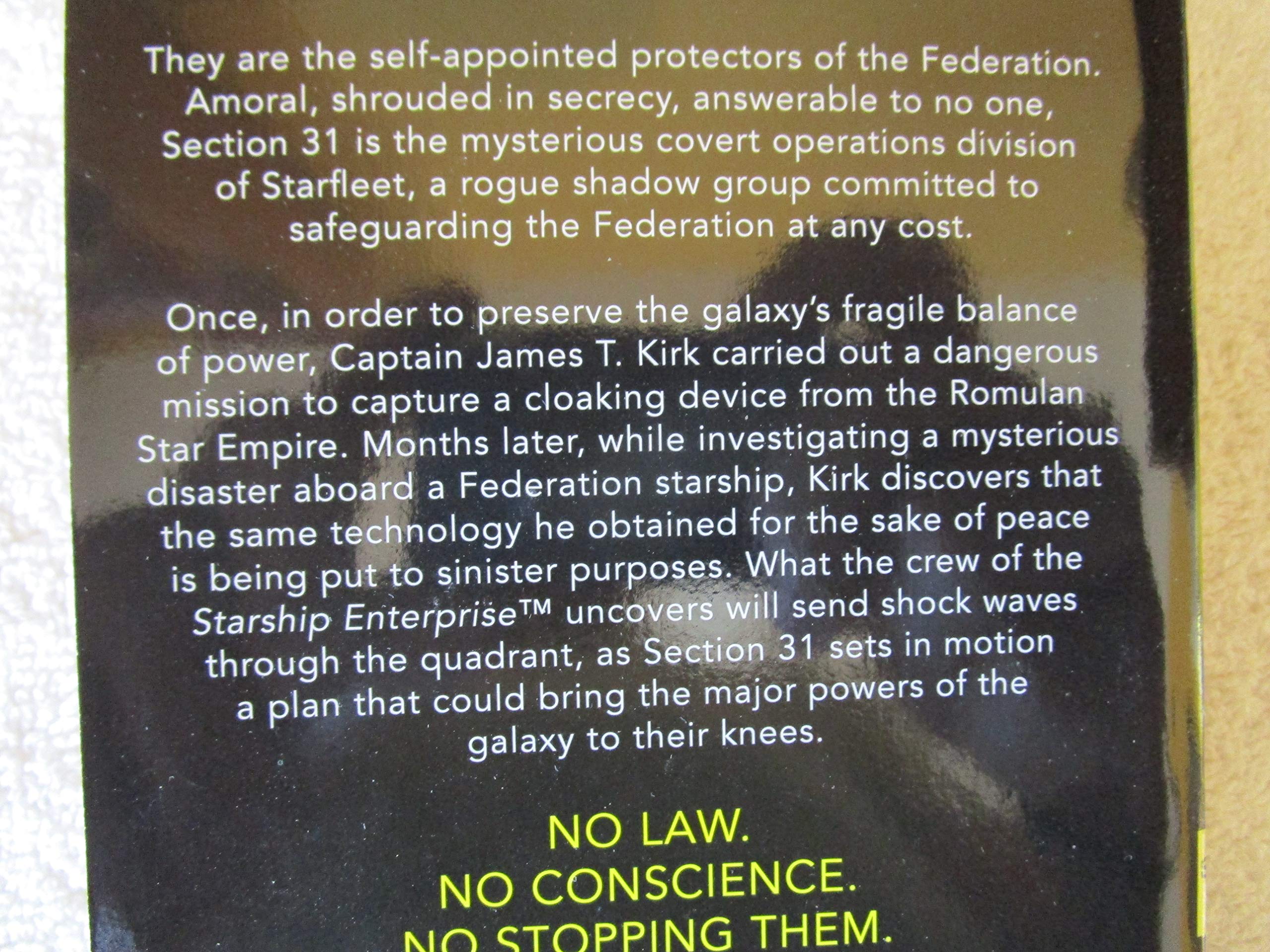 Section 31: Cloak (Star Trek) used book depot