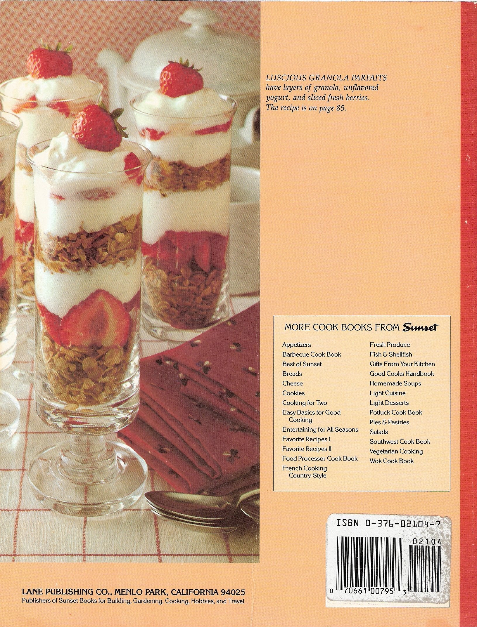 Sunset Brunch Cookbook: Make-Ahead Ideas, Menu Planning, Breakfast Surprises used book depot