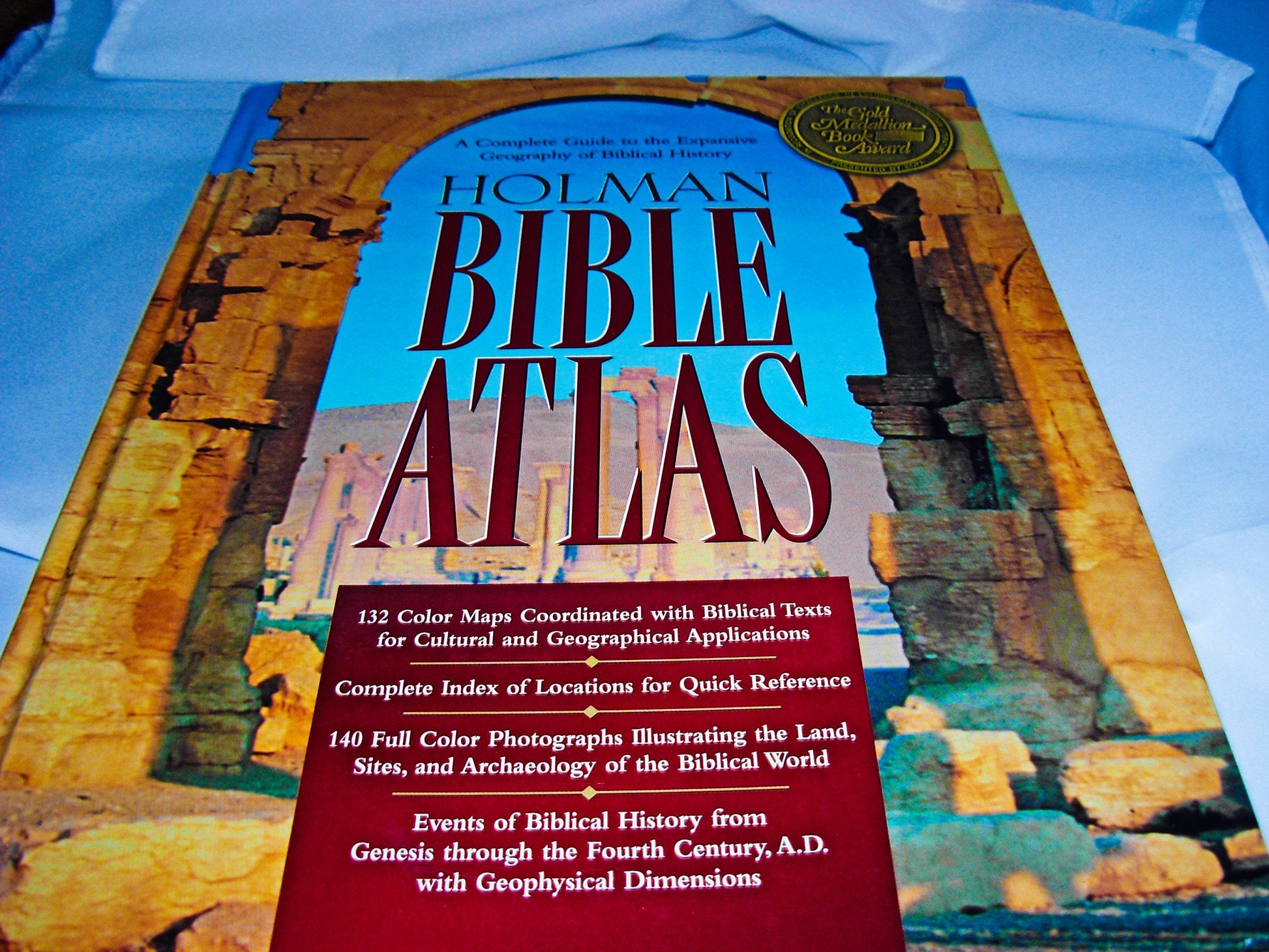 Holman Bible Atlas: A Complete Guide to the Expansive Geography of Biblical History used book depot