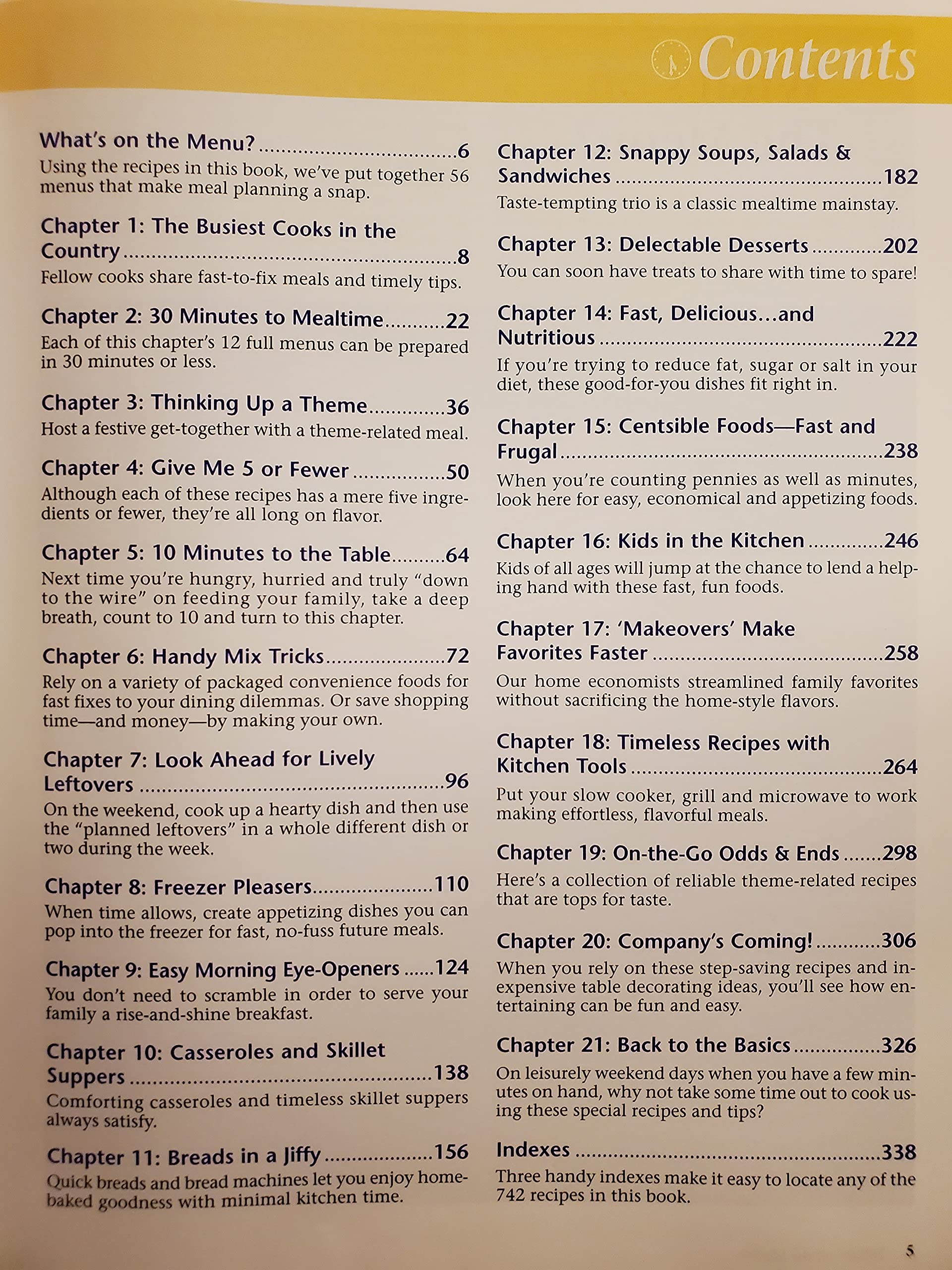 2000 Taste of Home's Quick Cooking Annual Recipes used book depot