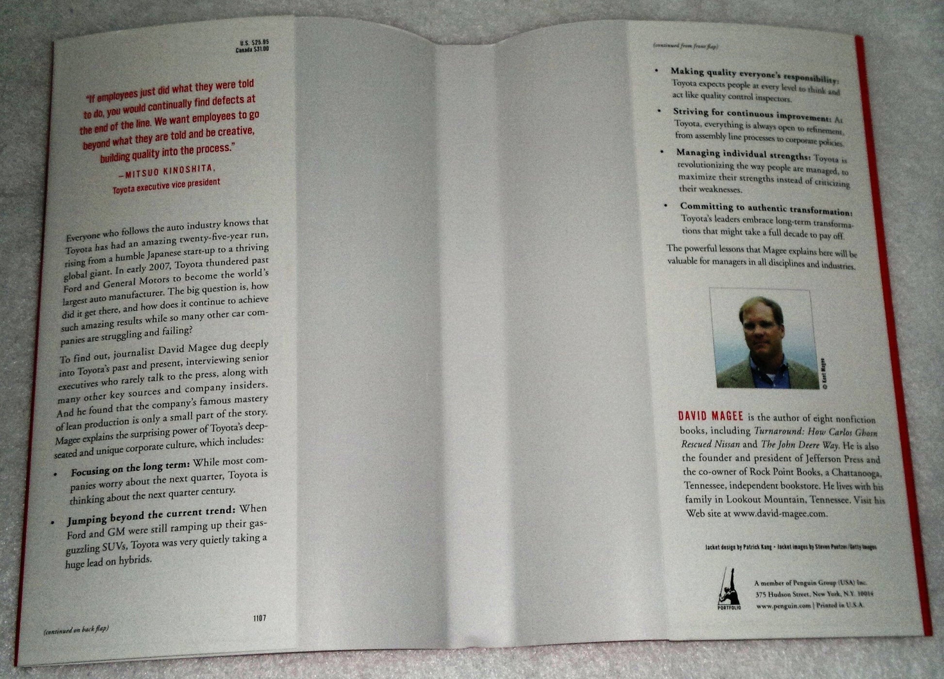 How Toyota Became #1: Leadership Lessons from the World's Greatest Car Company used book depot