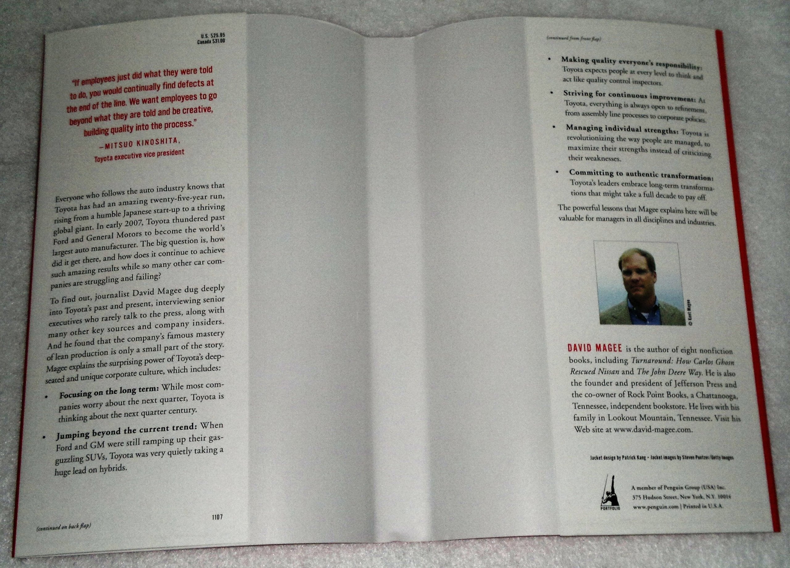 How Toyota Became #1: Leadership Lessons from the World's Greatest Car Company used book depot