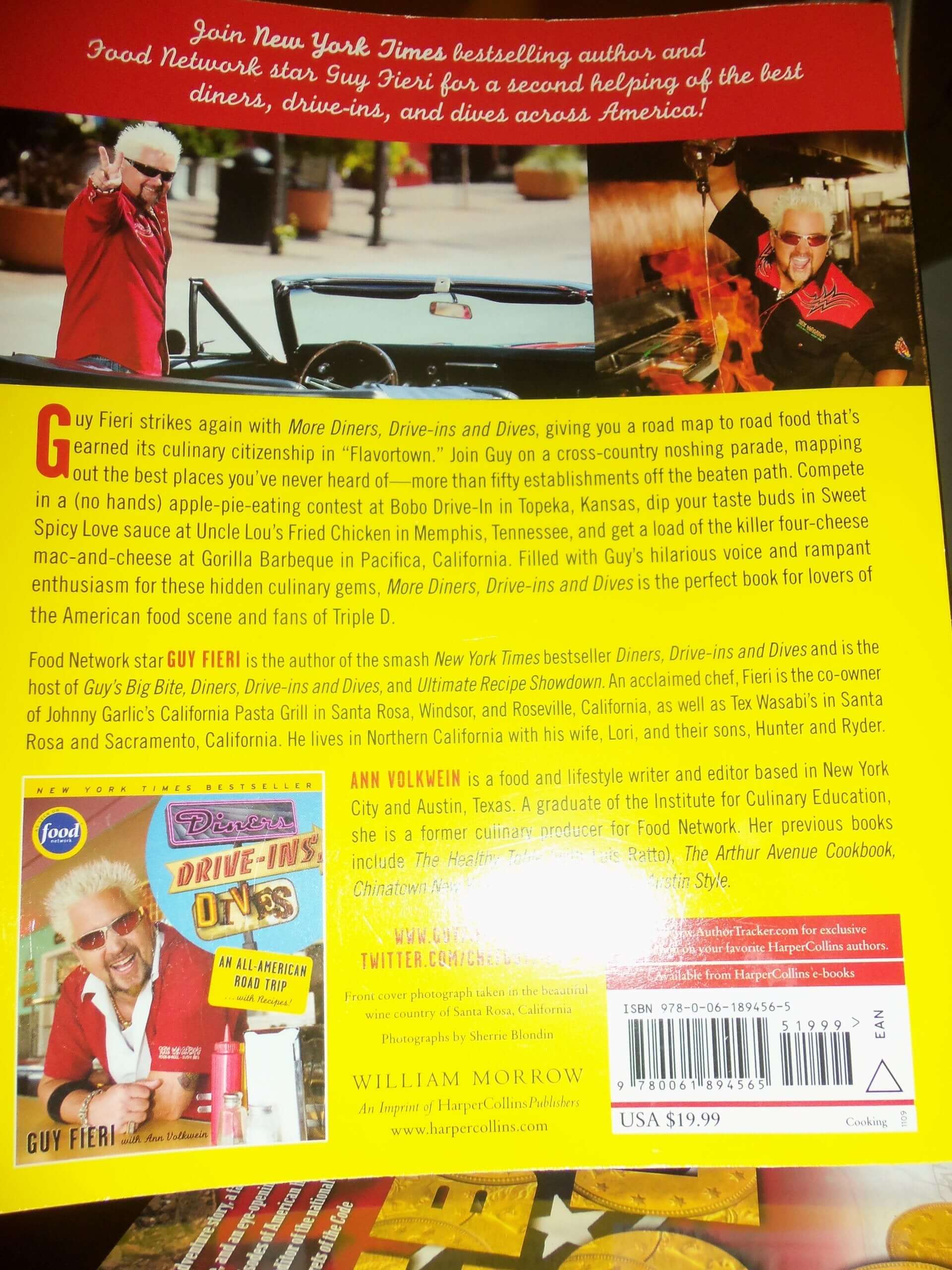 More Diners, Drive-ins and Dives: A Drop-Top Culinary Cruise Through America's Finest and Funkiest Joints used book depot