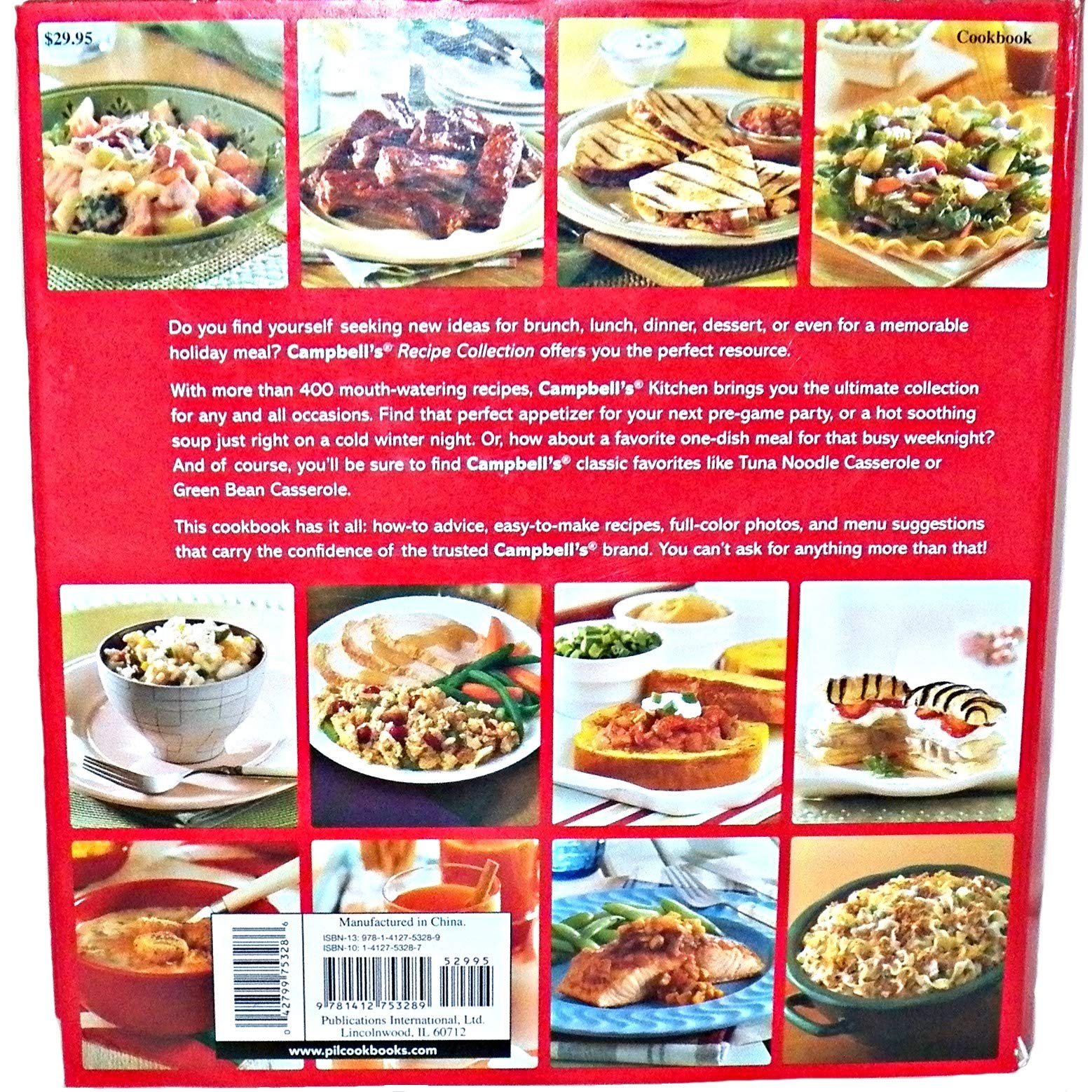 Campbell's Recipe Collection (5-Ring Binder) used book depot