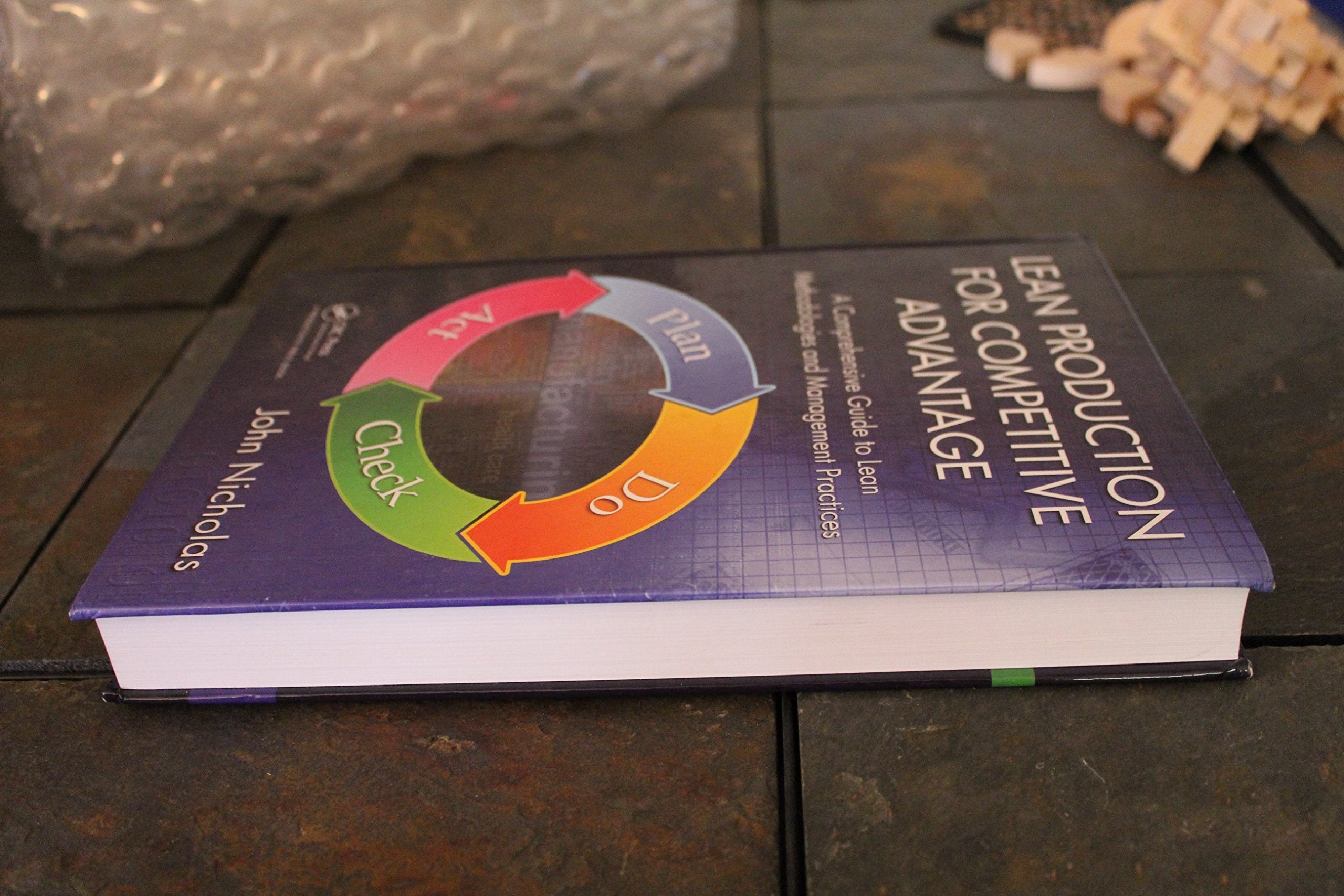 Lean Production for Competitive Advantage: A Comprehensive Guide to Lean Methodologies and Management Practices used book depot