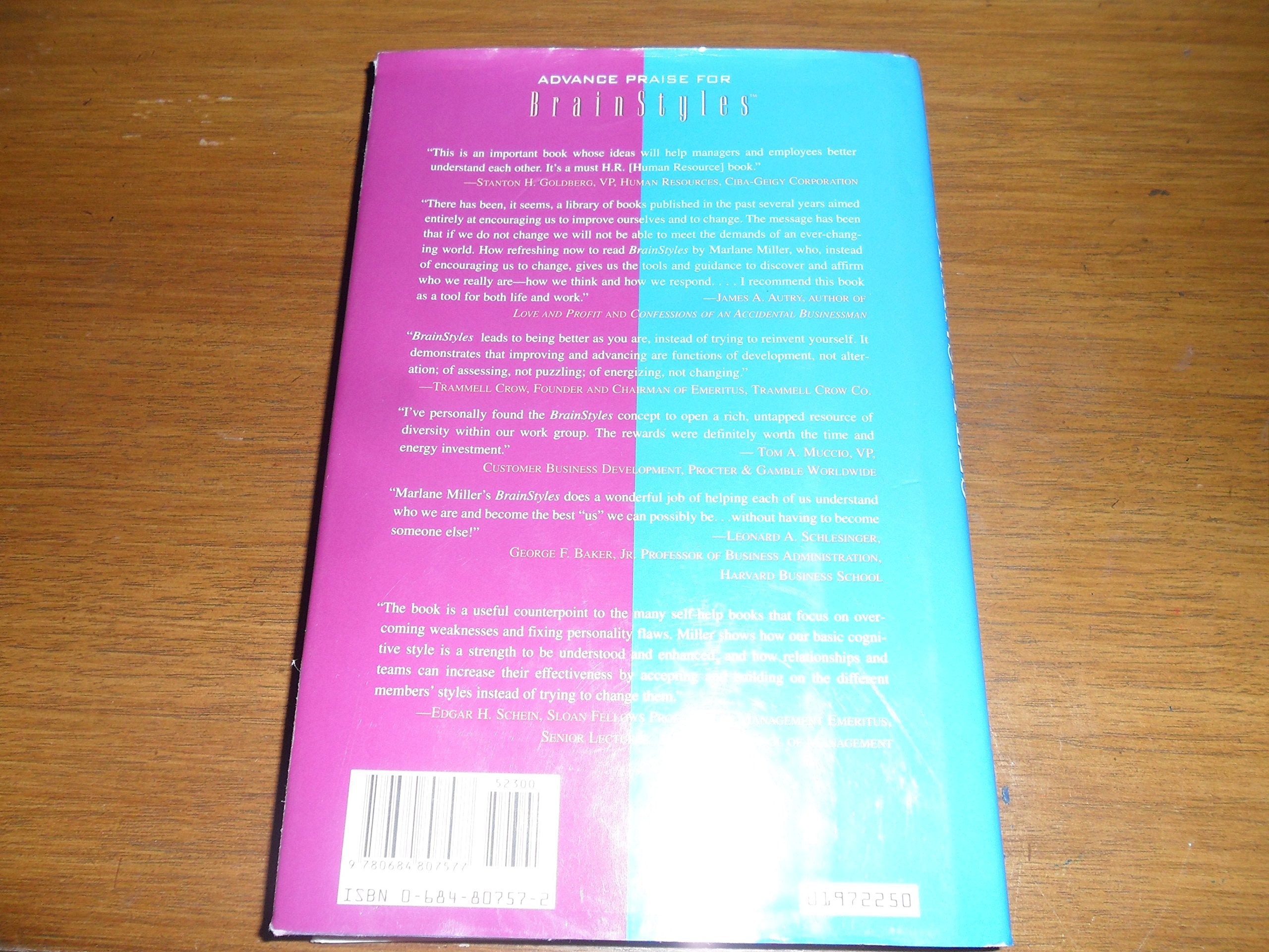 BRAINSTYLES: Change Your Life Without Changing Who You Are used book depot