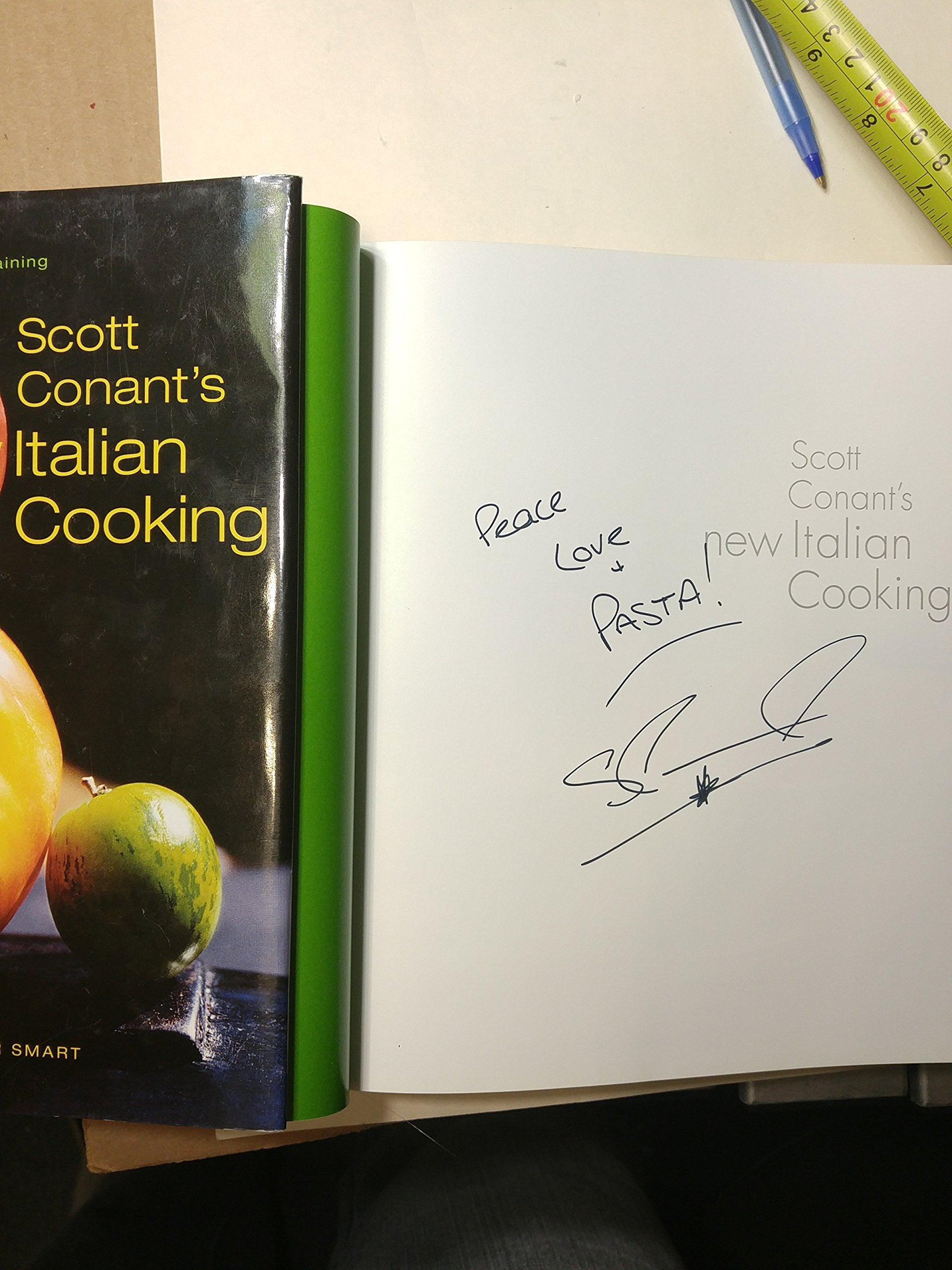 Scott Conant's New Italian Cooking used book depot
