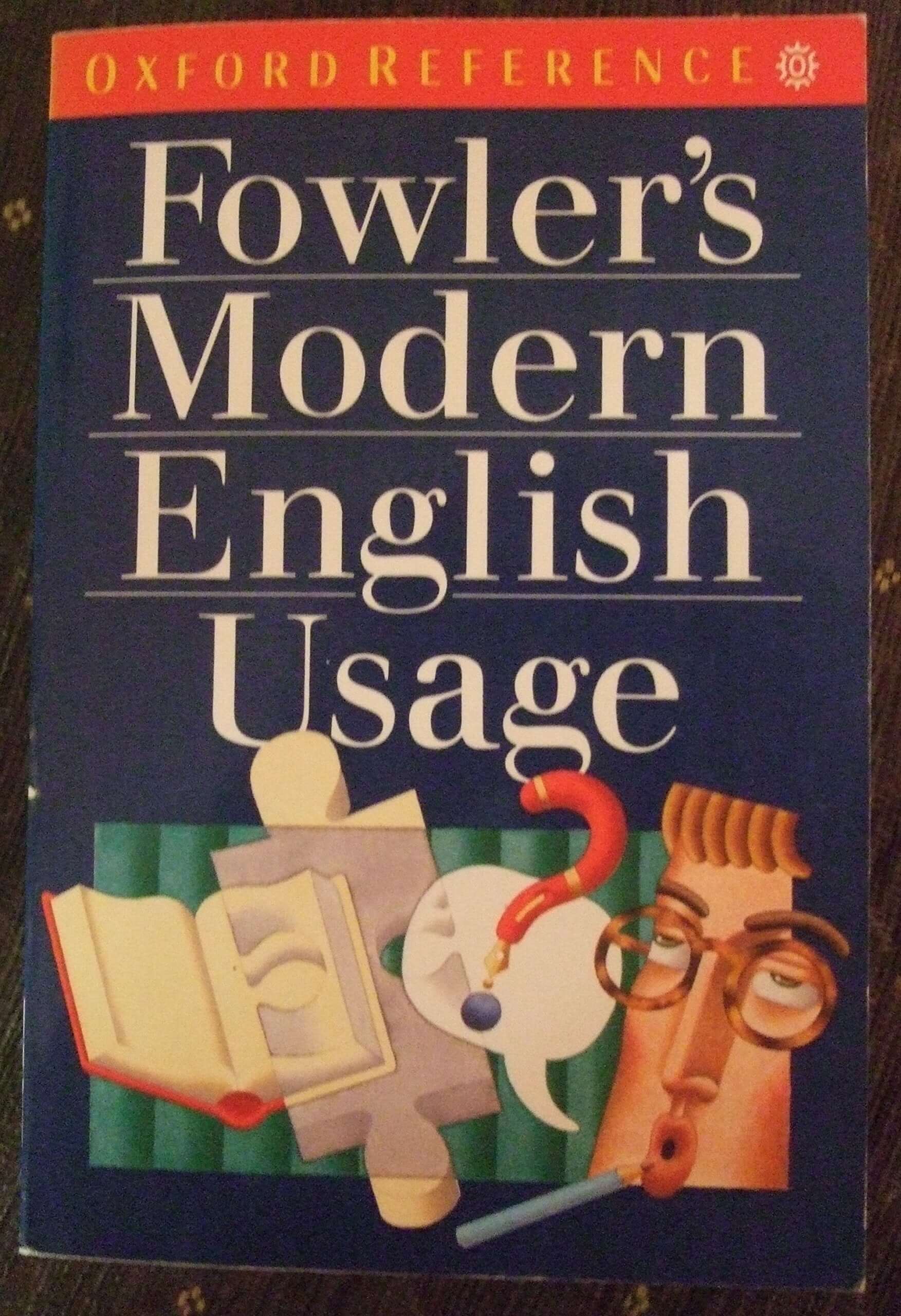 Oxford Fowler's Modern English Usage Dictionary used book depot