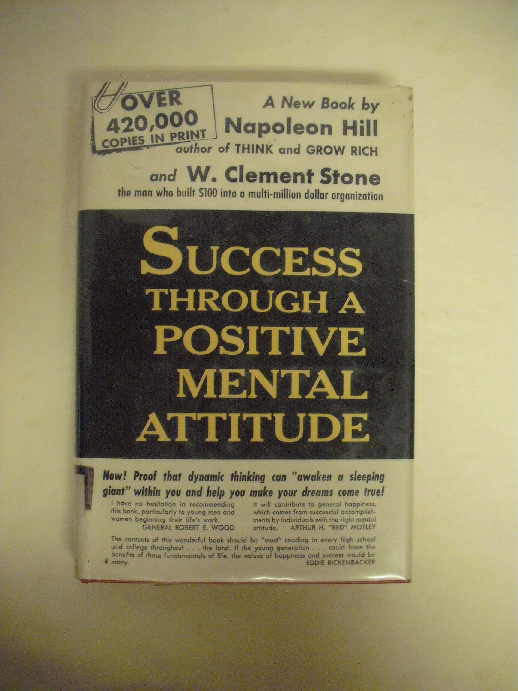 Success Through a Positive Mental Attitude used book depot