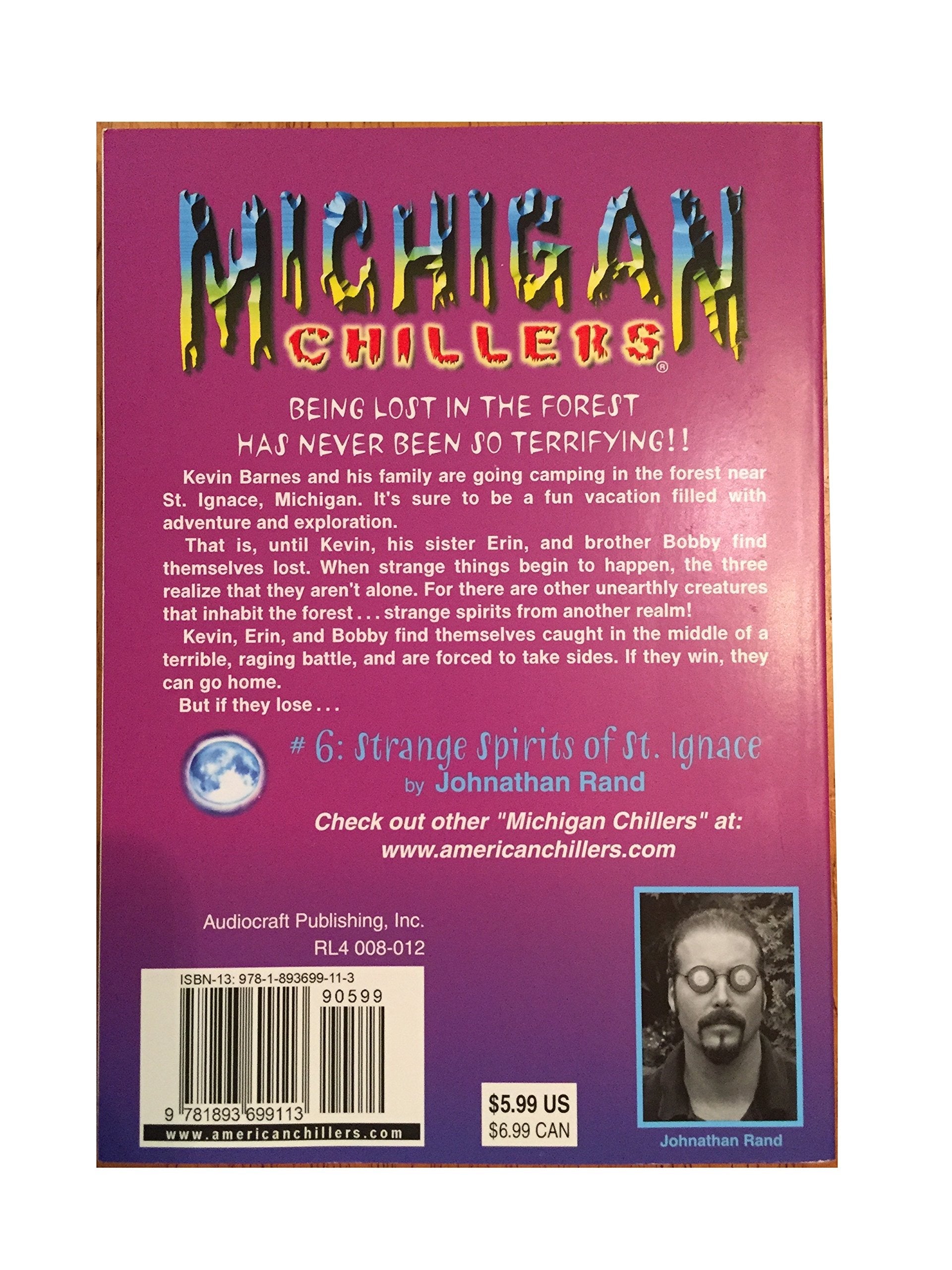 Strange Spirits of St. Ignace (Michigan Chillers, 6) used book depot