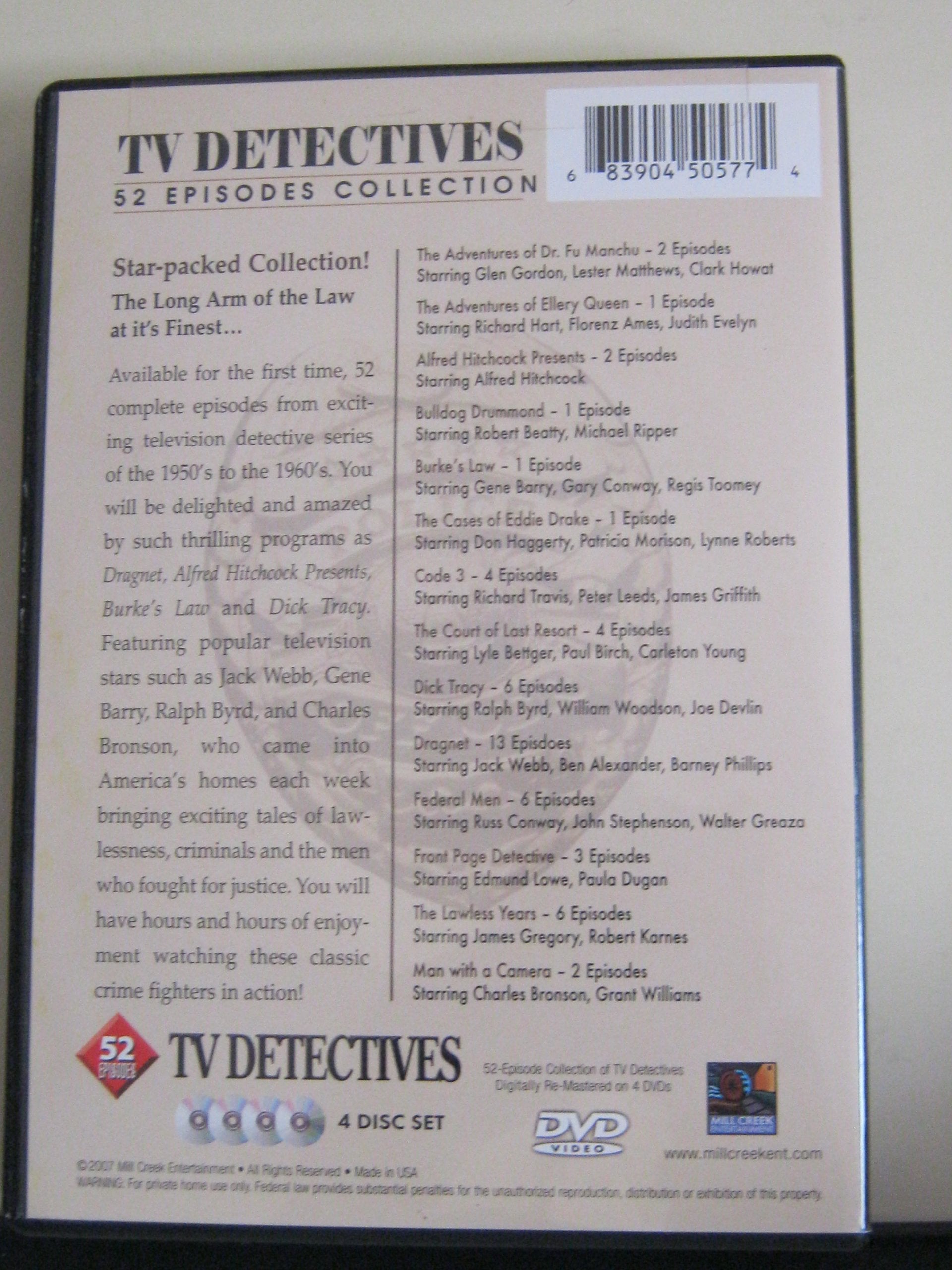 Best of TV Detectives - 52 Episodes used book depot
