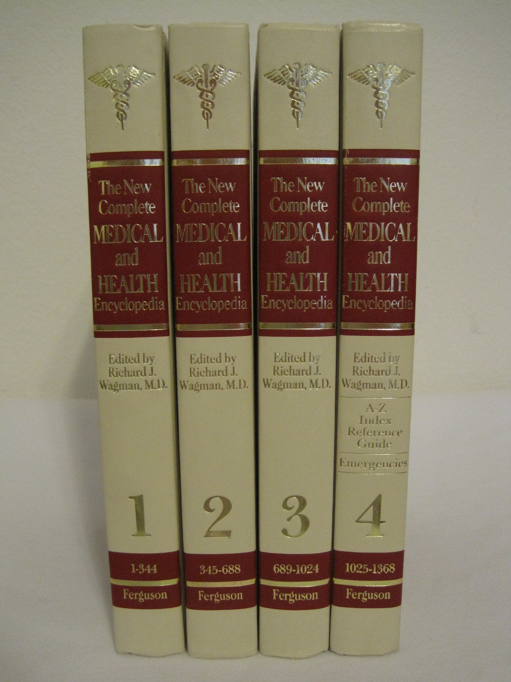 The New Complete Medical and Health Encyclopedia (4 Vol Set) used book depot