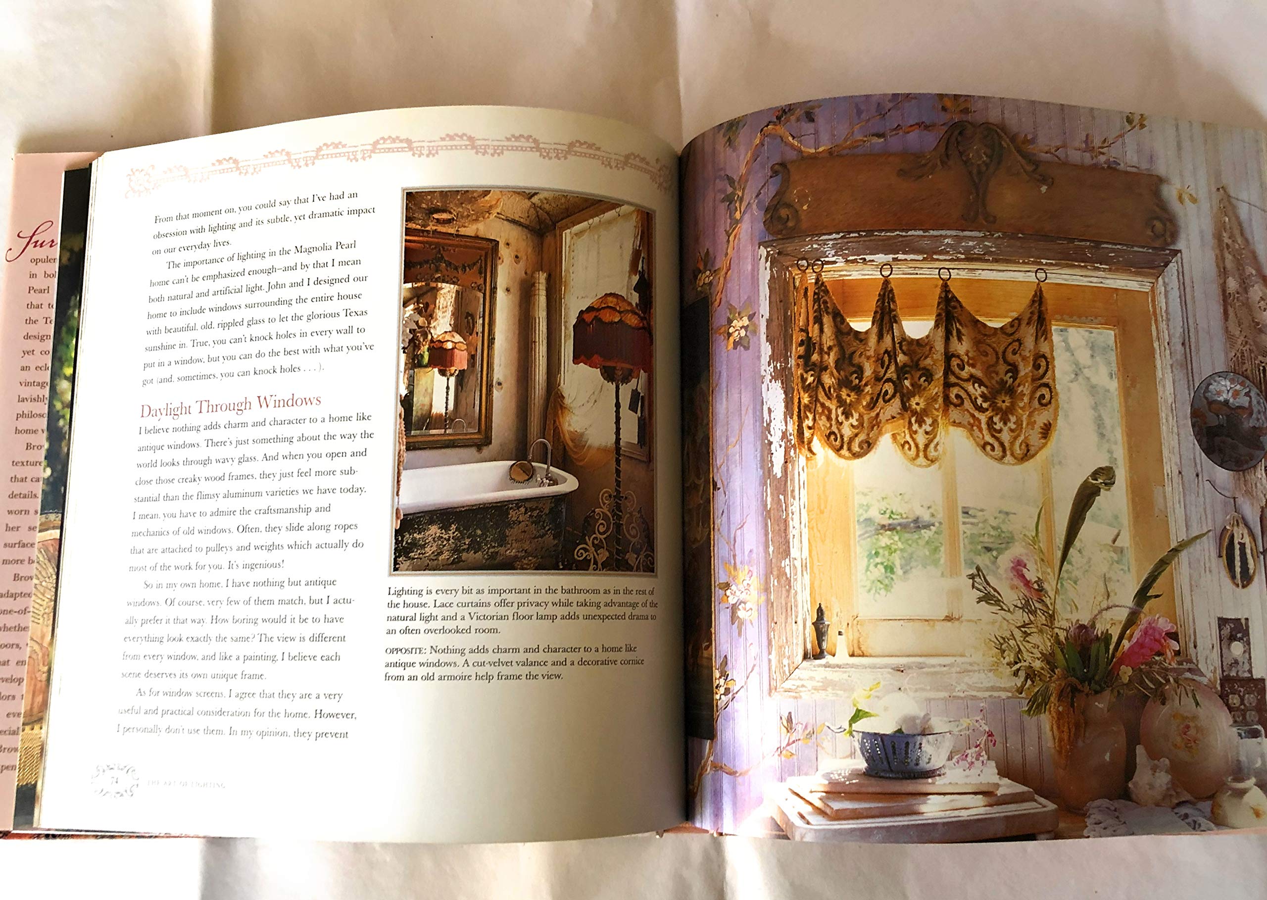 Country Living A Bit of Velvet & a Dash of Lace: The Fabulous Interiors of Magnolia Pearl used book depot