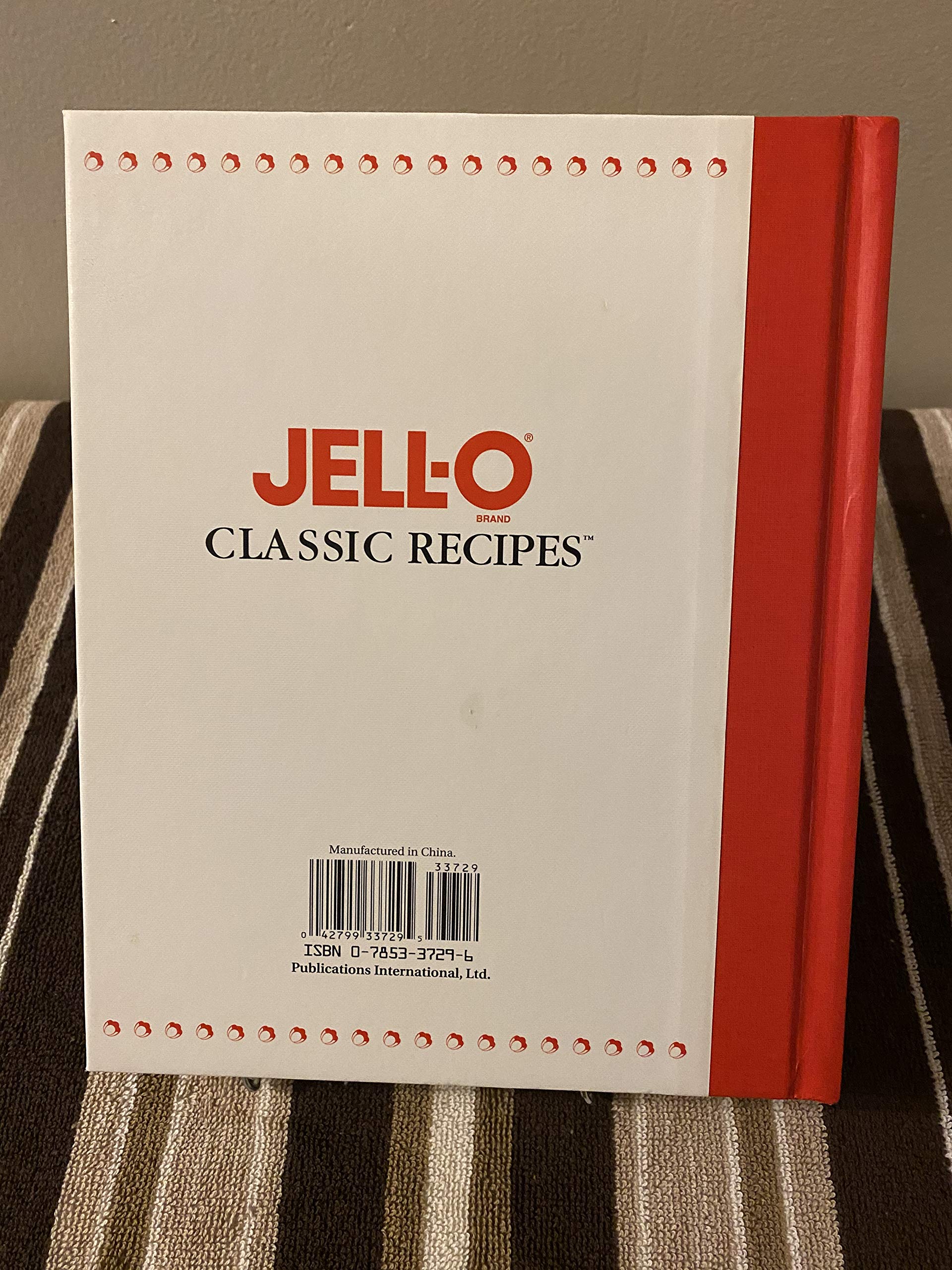 Jell-O Classic Recipes used book depot