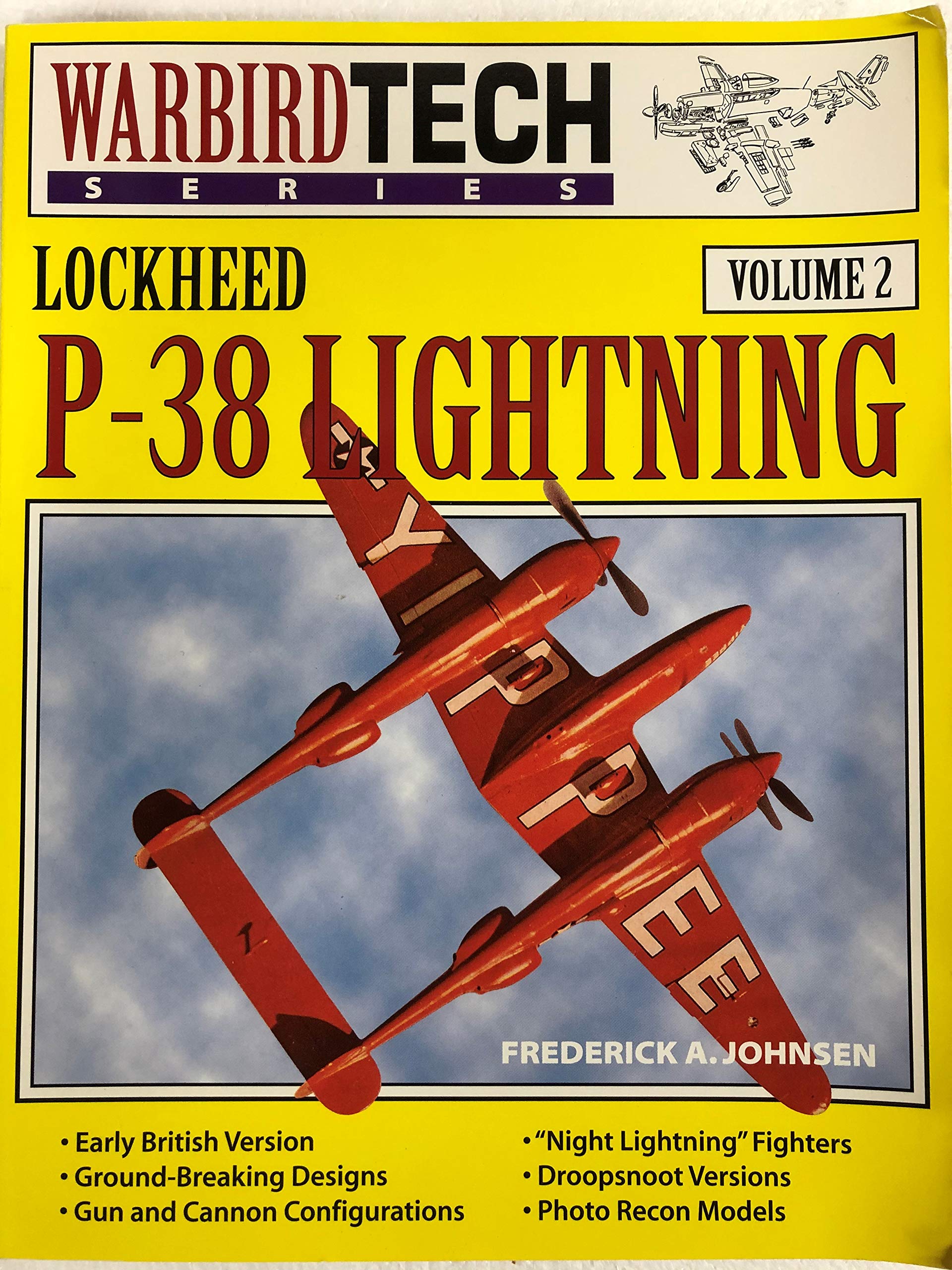 Lockheed P-38 Lightning - Warbird Tech Vol. 2 used book depot