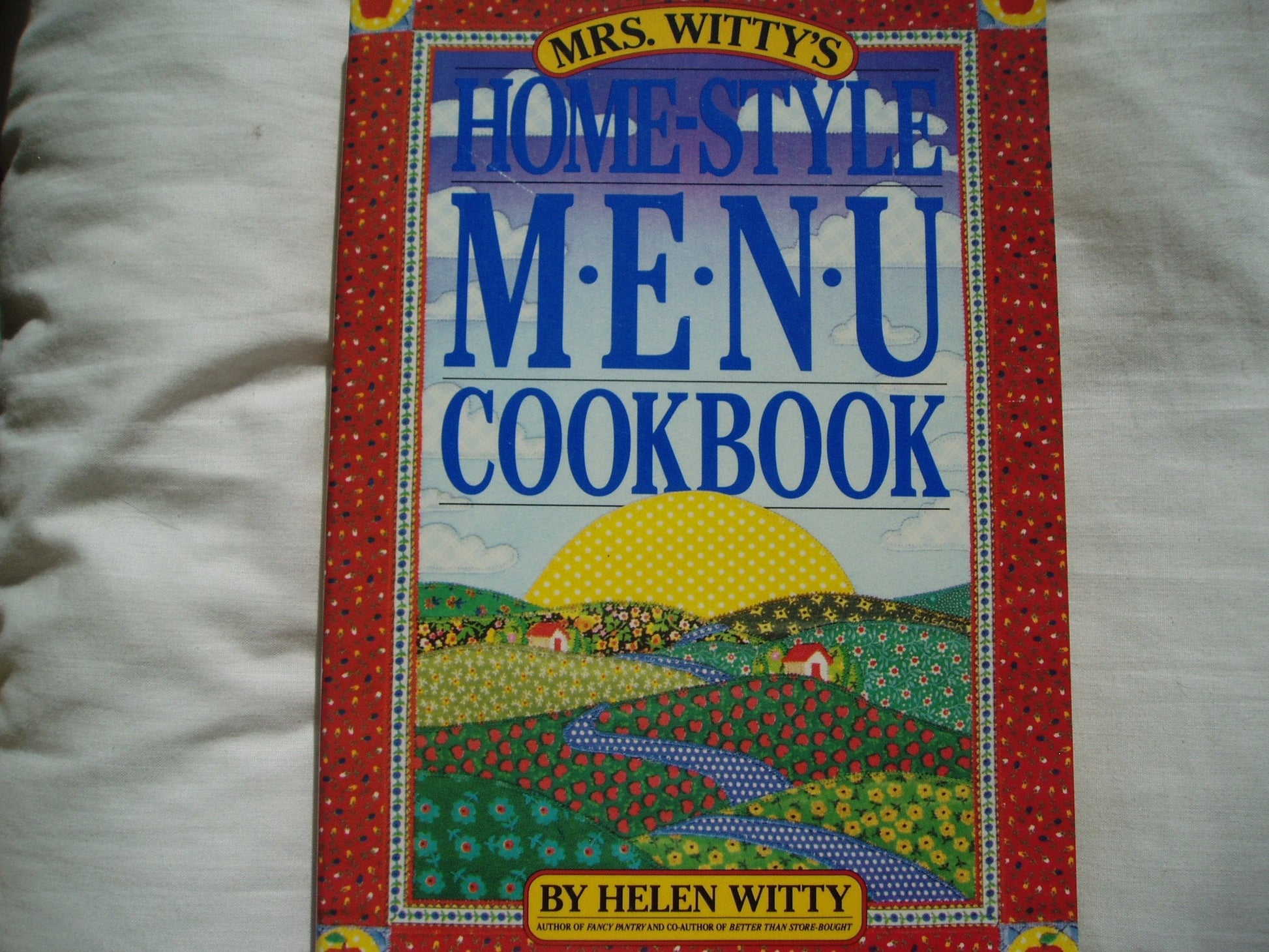 Mrs. Witty's Home-Style Menu Cookbook used book depot