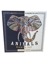 Animals Night & Day Adult Coloring Book: Amazing Animals to Bring to Life used book depot