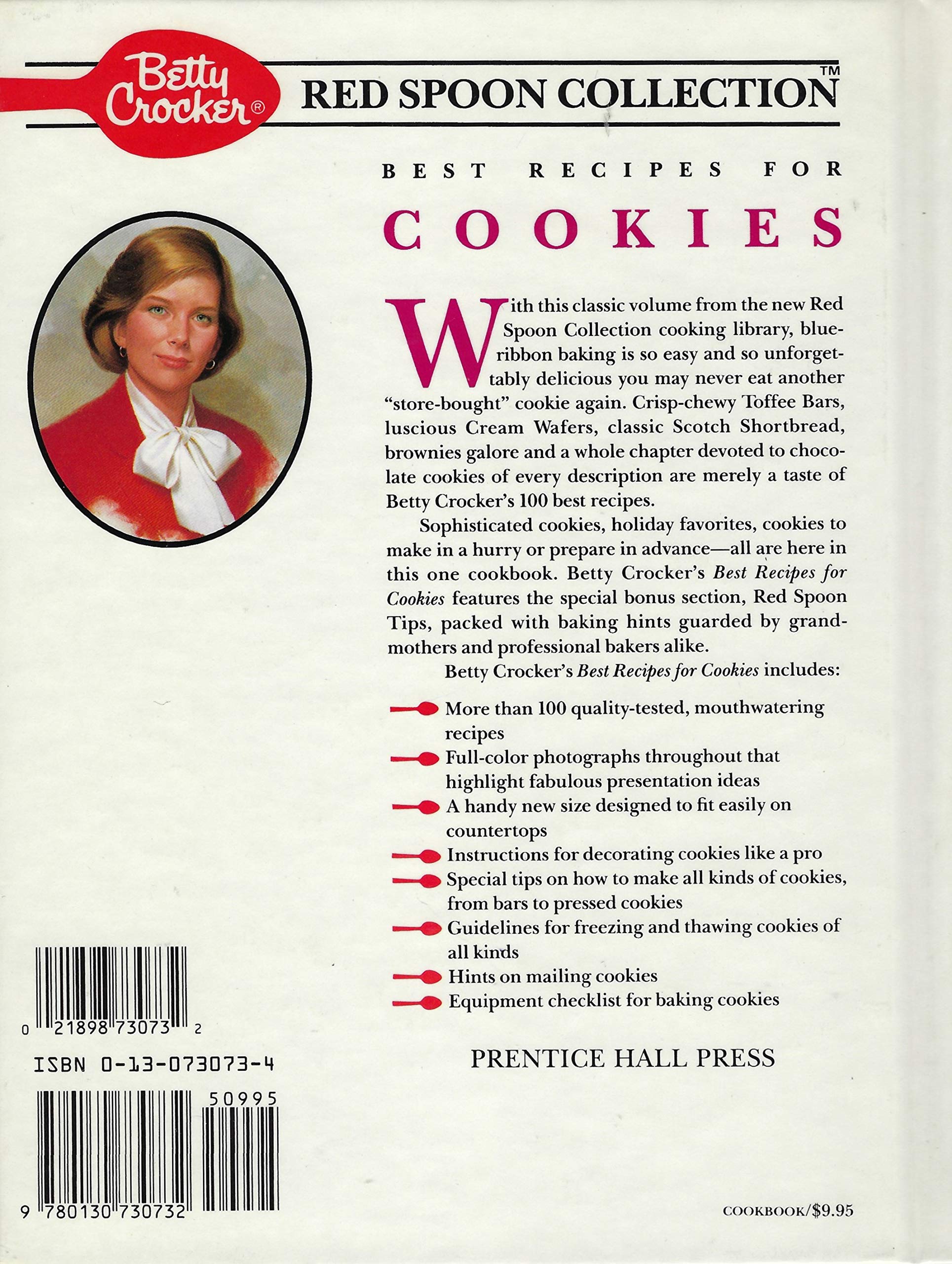 Betty Crocker's Best Recipes for Cookies (Betty Crocker's Red Spoon Collection) used book depot