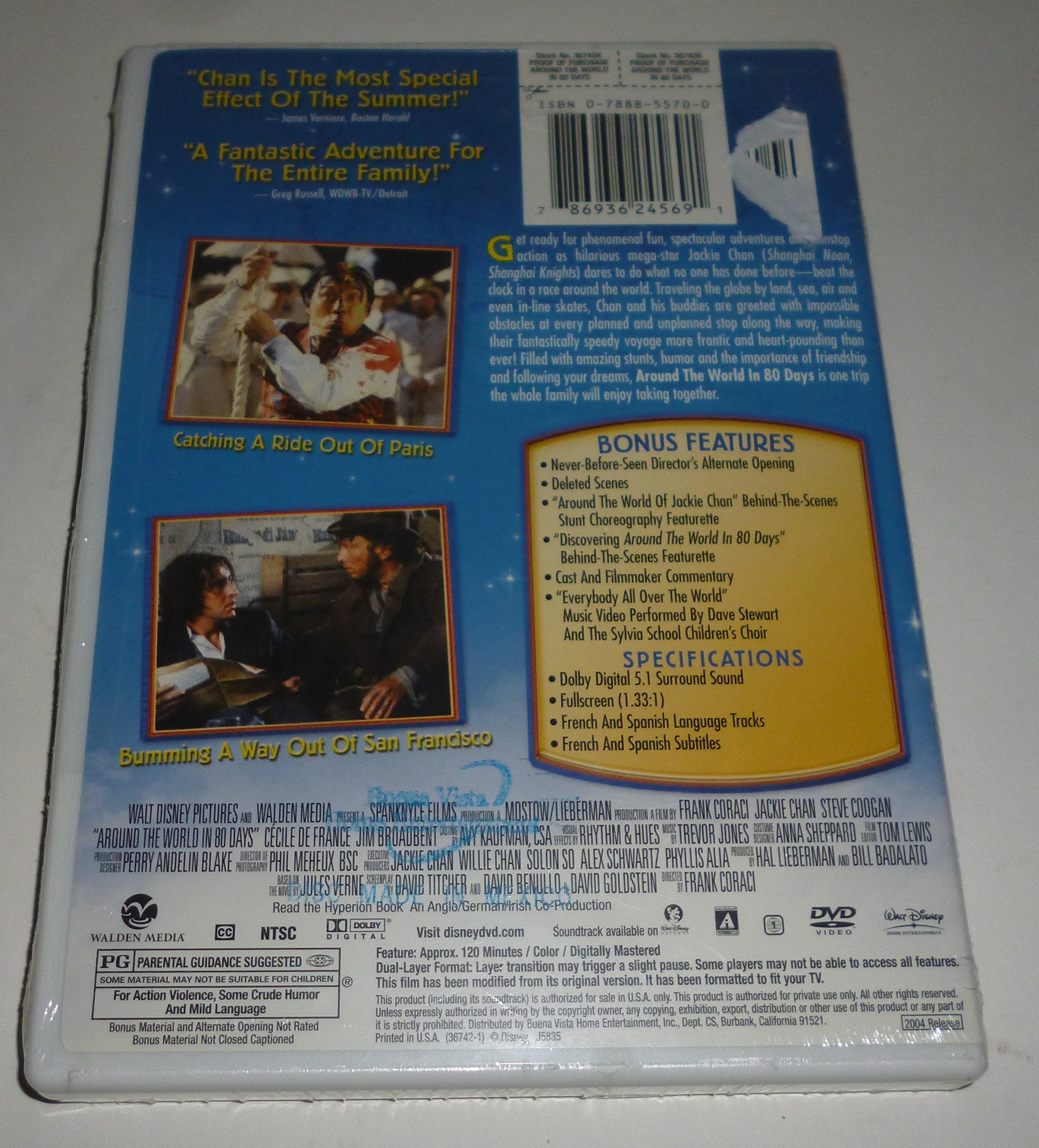 Around the World in 80 Days (Full Screen Edition) used book depot