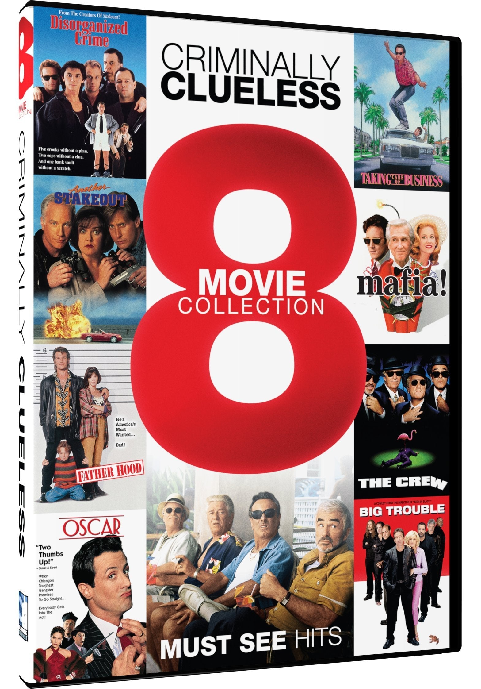 Criminally Clueless- 8 Movie Collection used book depot