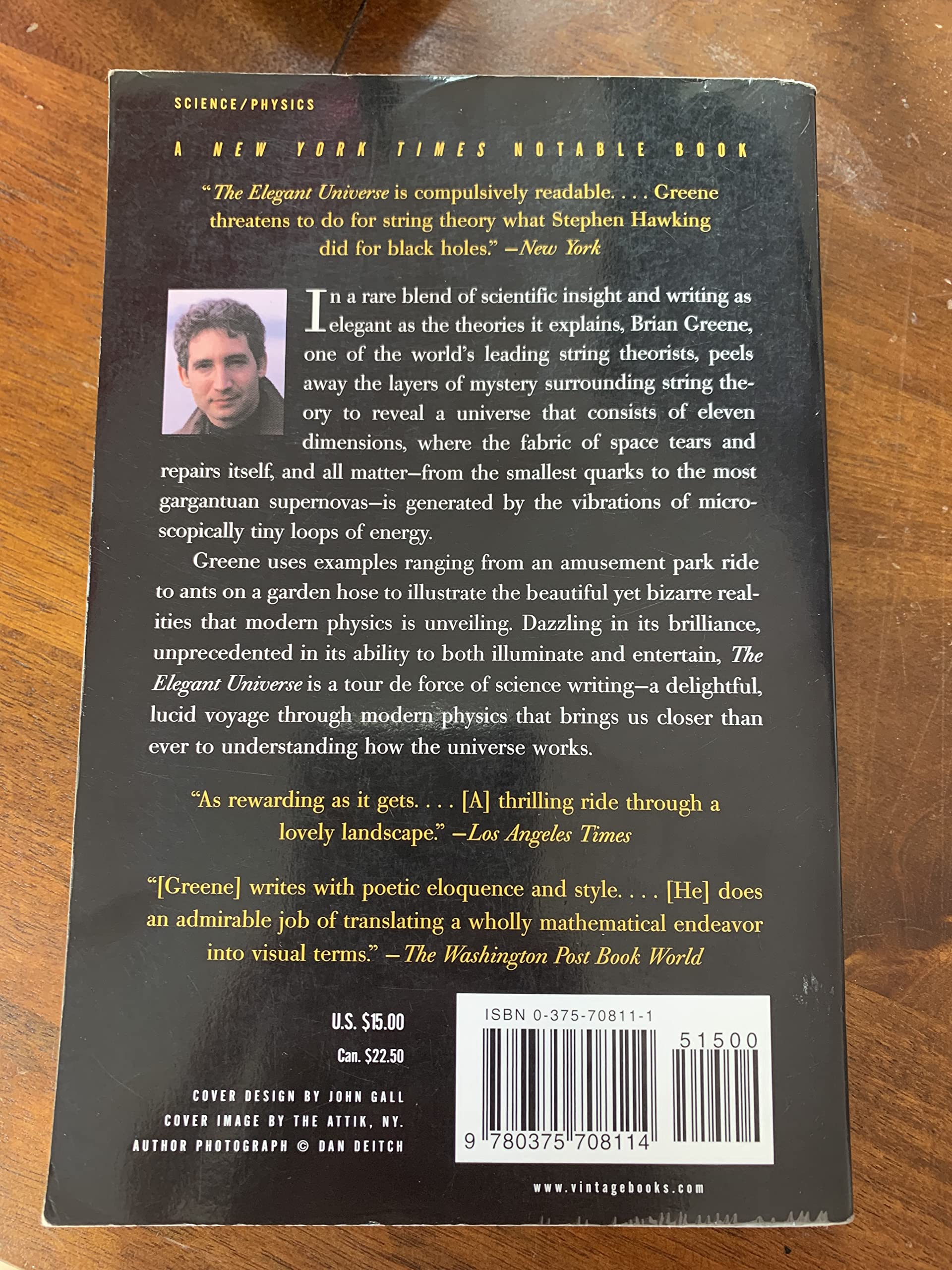 The Elegant Universe: Superstrings, Hidden Dimensions, and the Quest for the Ultimate Theory used book depot