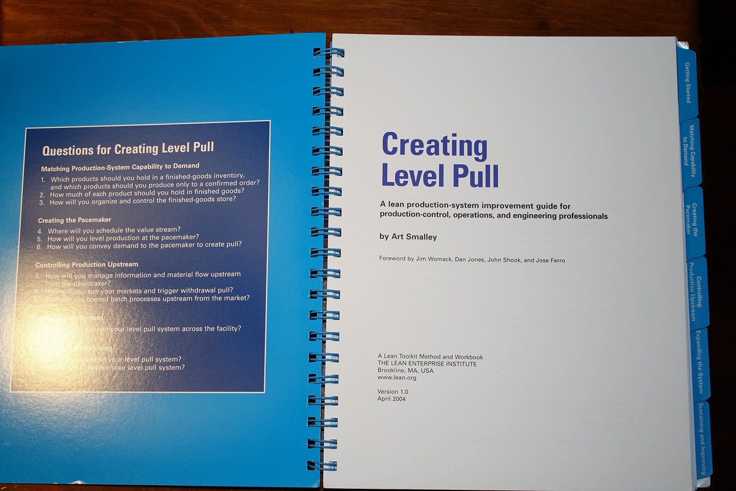 Creating Level Pull: A Lean Production-System Improvement Guide for Production-Control, Operations, and Engineering Professionals (Lean Tool Kit) used book depot