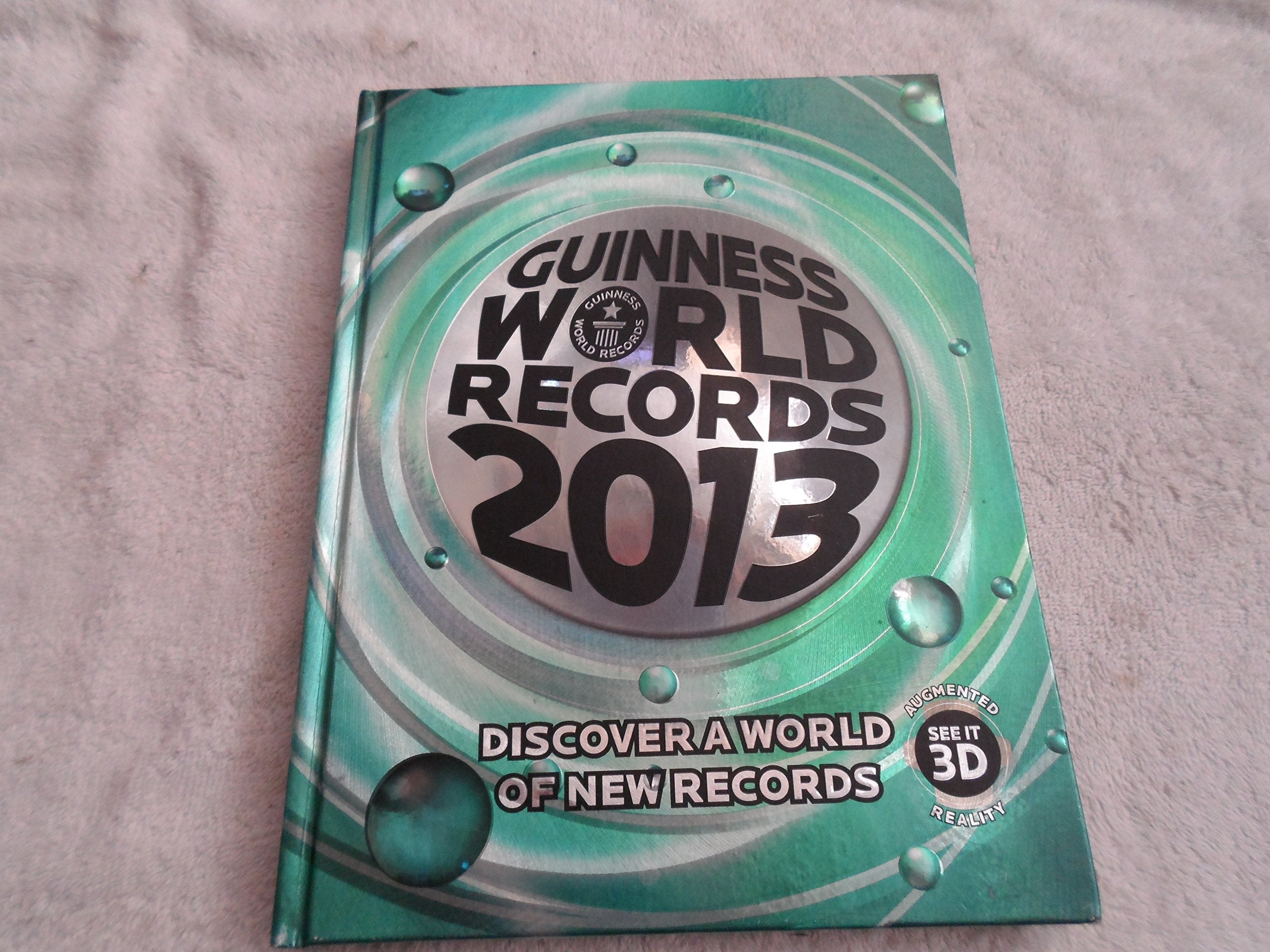 Guinness World Records 2013 used book depot