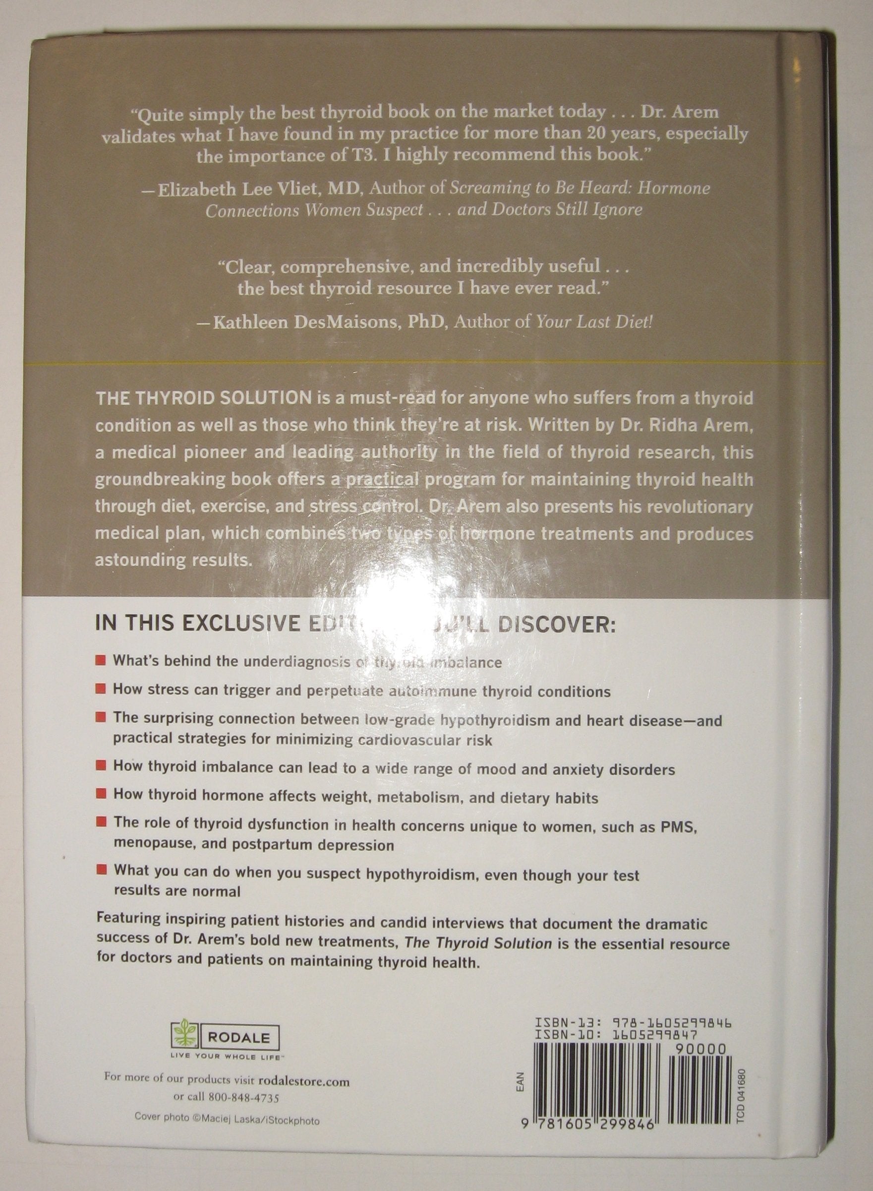 The Thyroid Solution used book depot