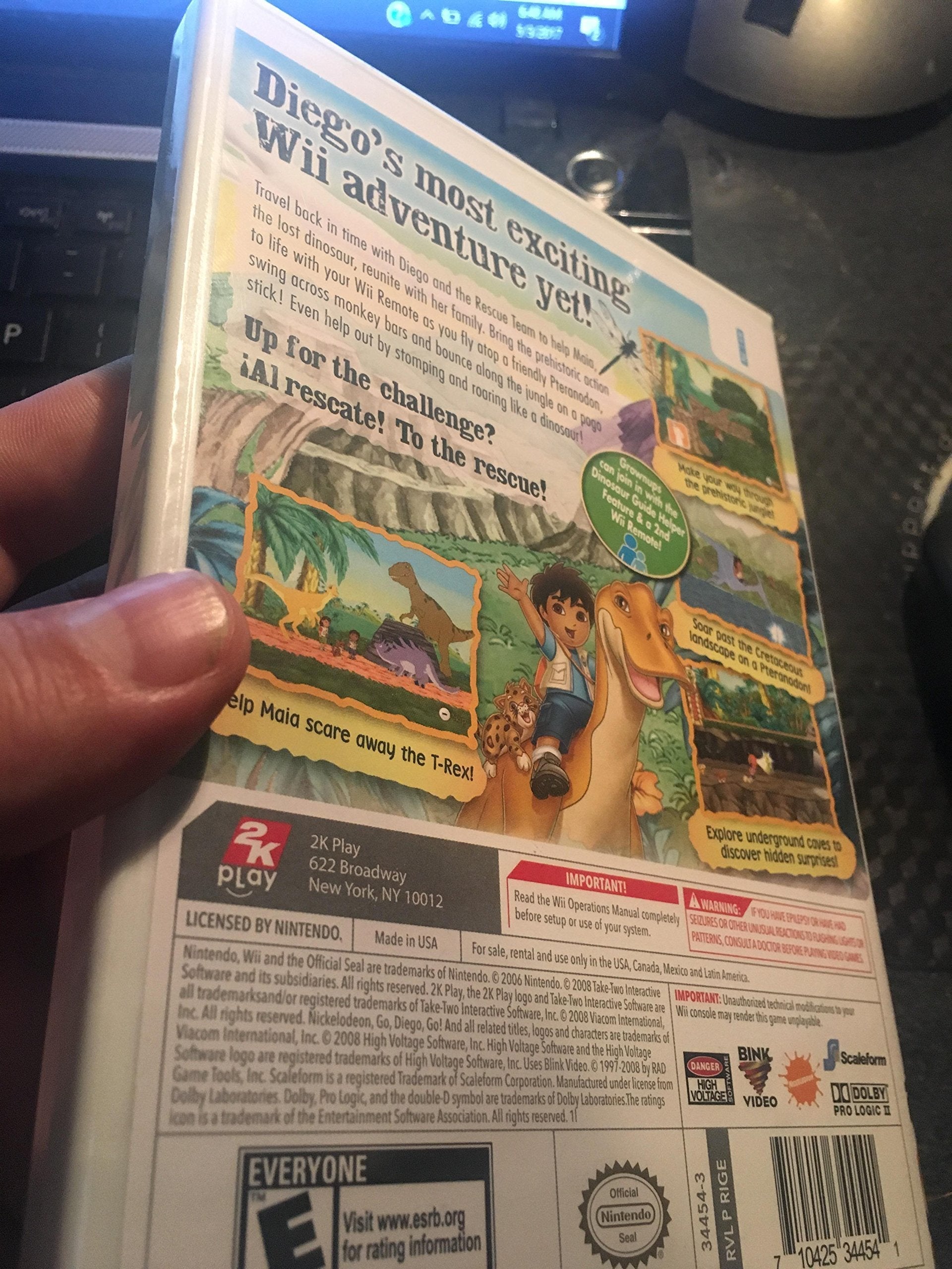 Go, Diego, Go!: Great Dinosaur Rescue - Nintendo Wii used book depot